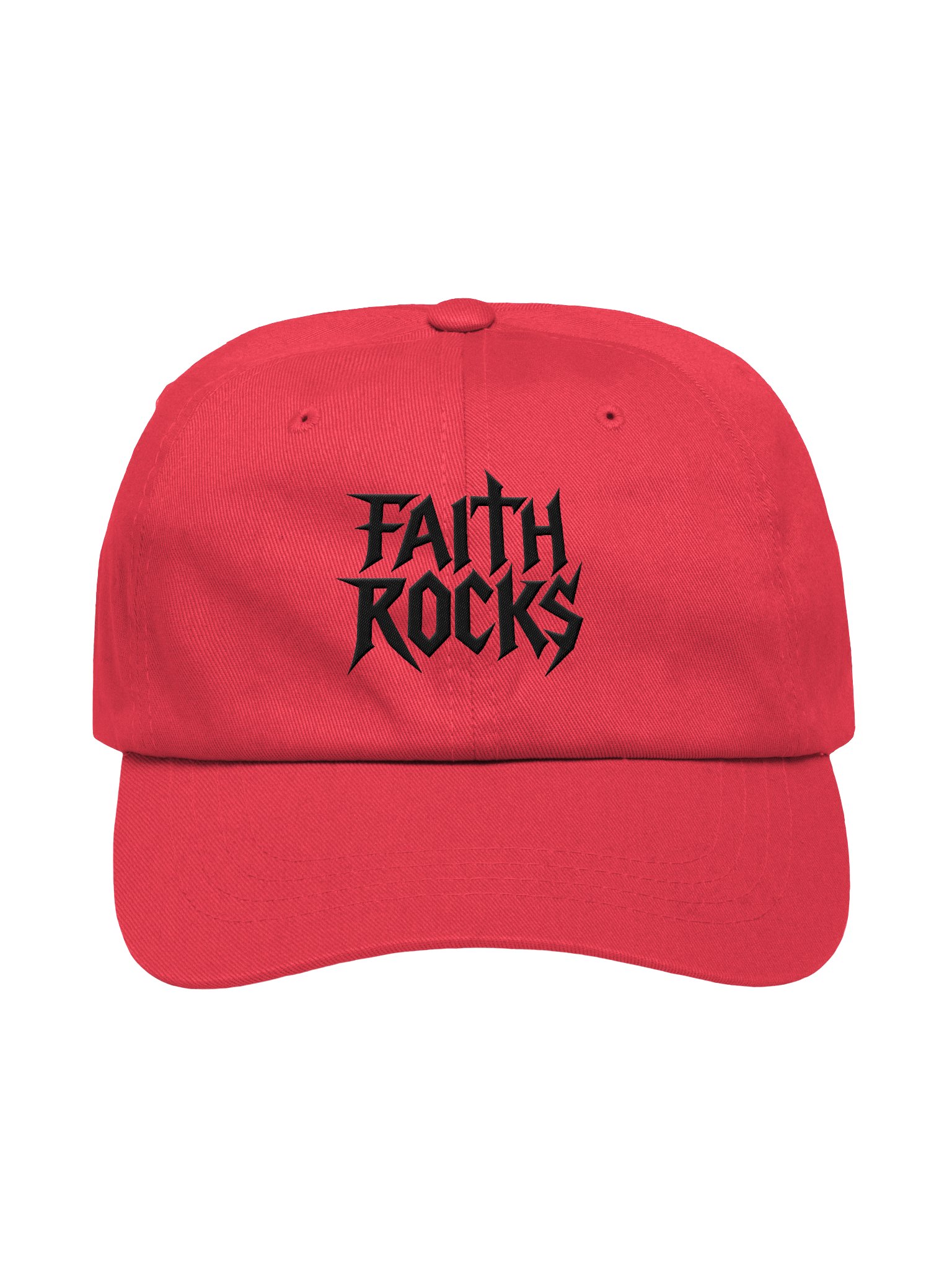 Faith Rocks Relaxed Hat product image (1)