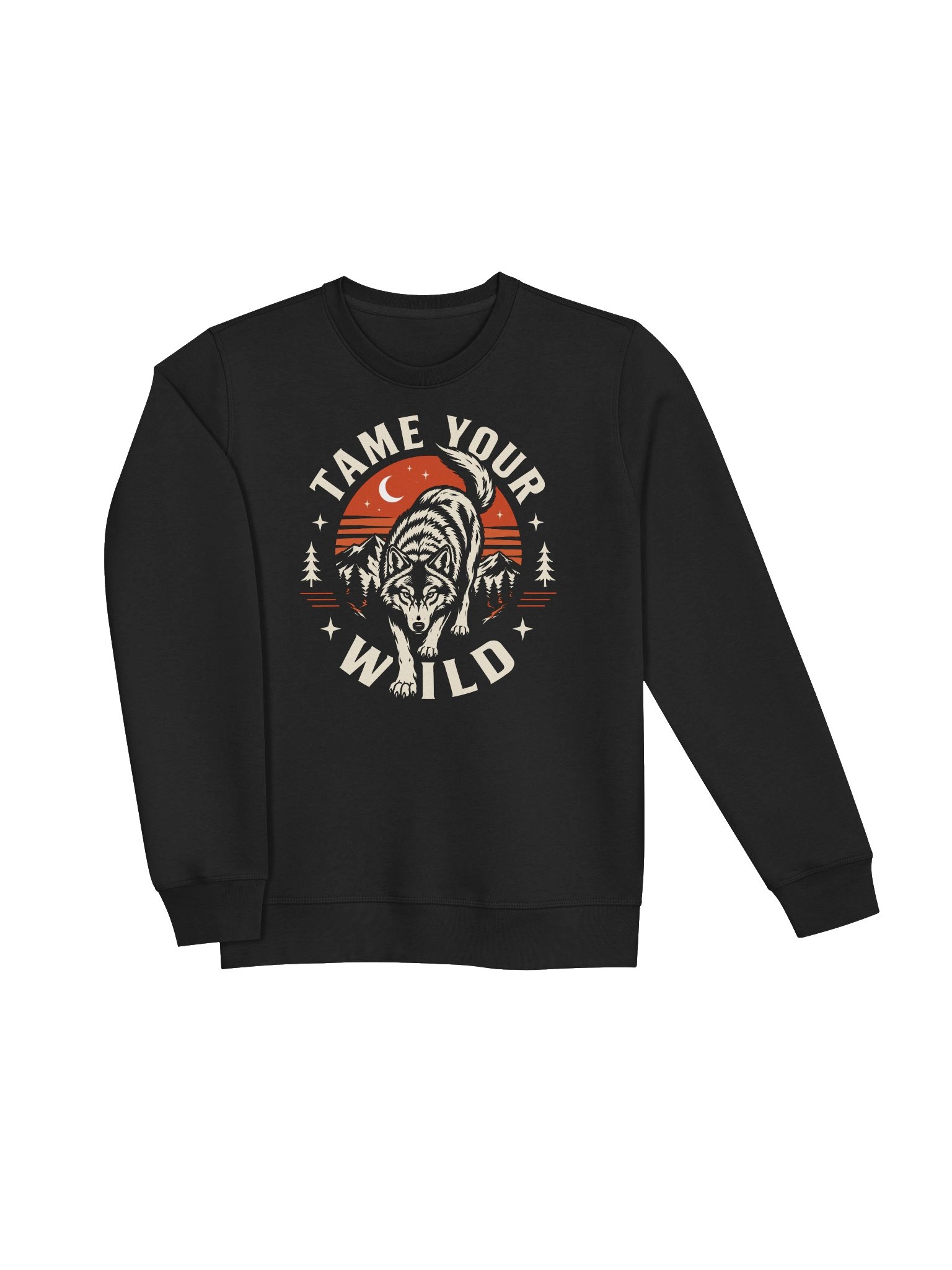 Tame Your Wild | AS Colour Unisex Premium Heavyweight Long Sleeve Shirt product image (3)
