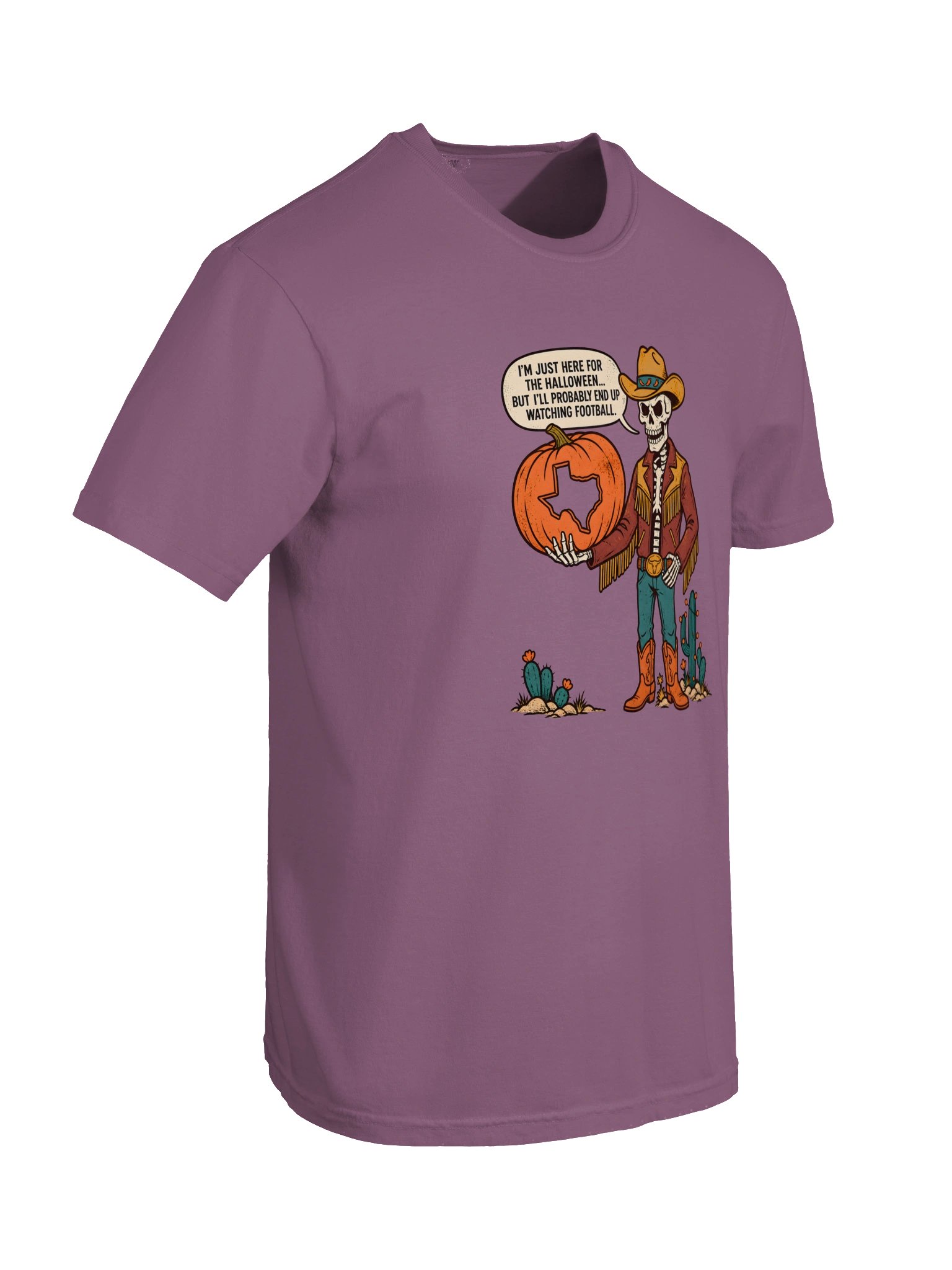 Halloween Cowboy Skeleton Mens Shirt product image (132)