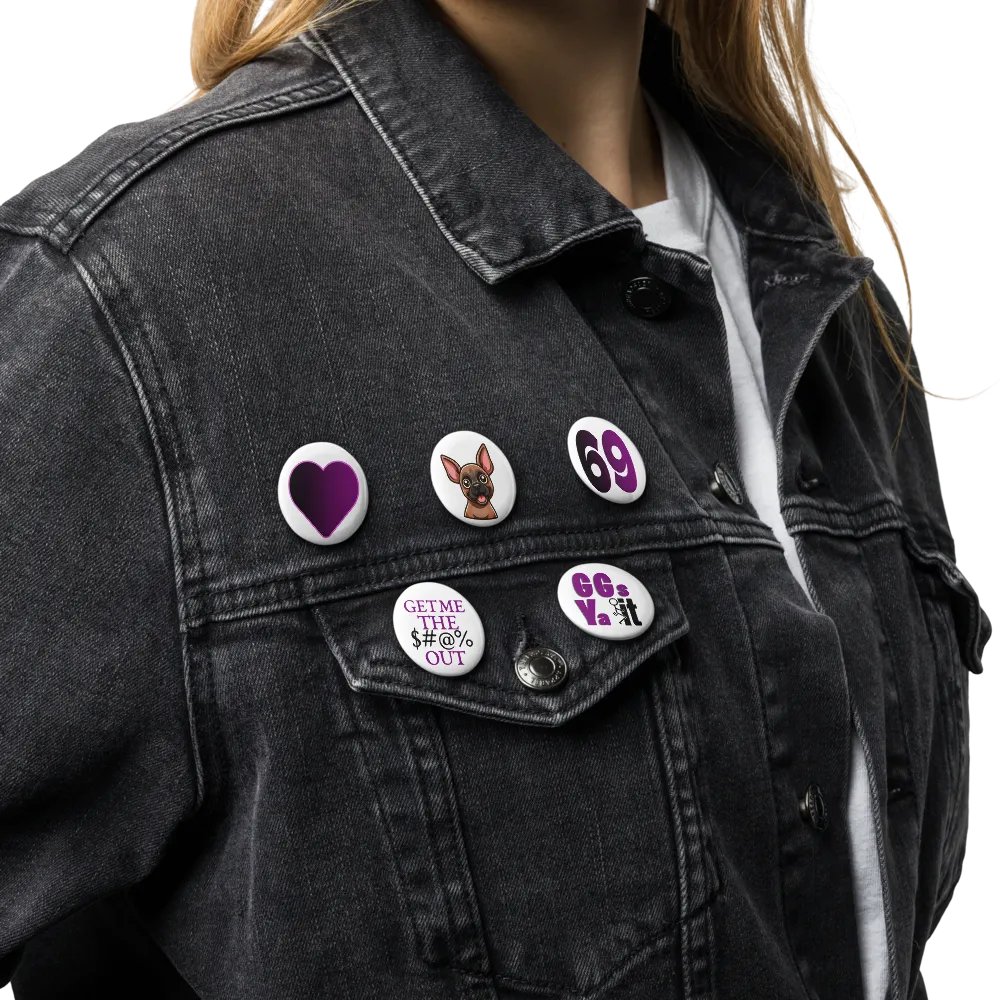 Emote Pin Buttons Set product image (17)
