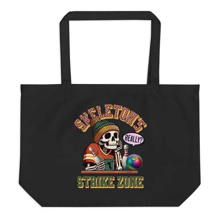 Skeletons Strike Zone Bowling Really Organic Tote product image (1)