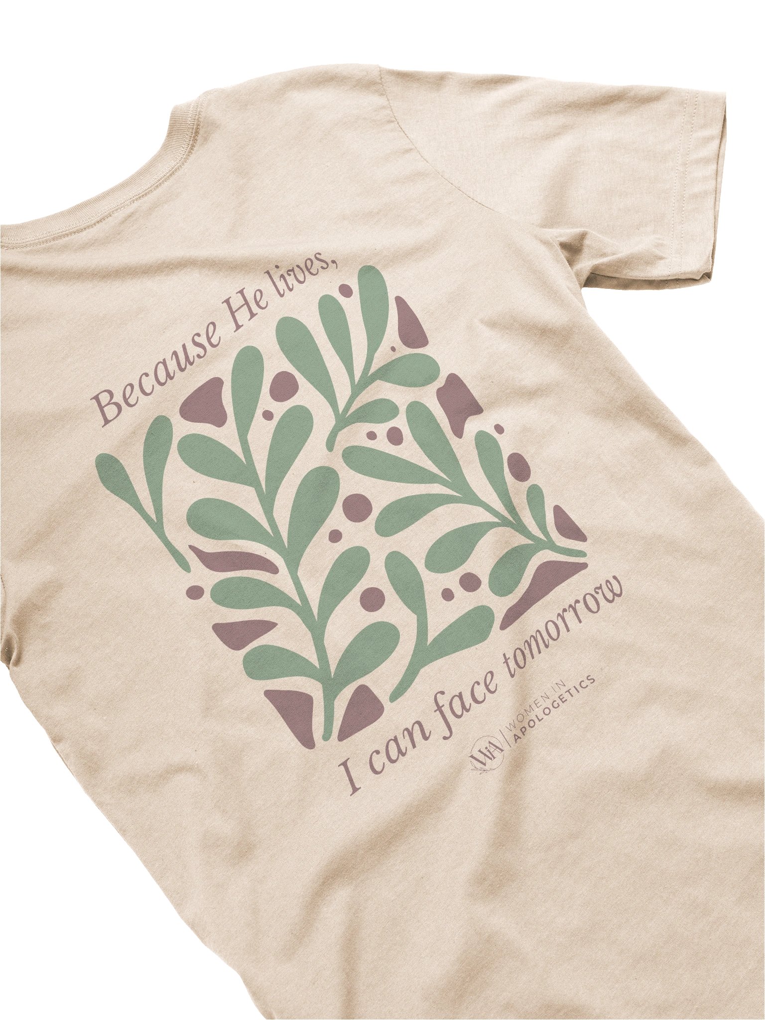 Because He Lives, I Can Face Tomorrow Super Soft T-Shirt product image (1)