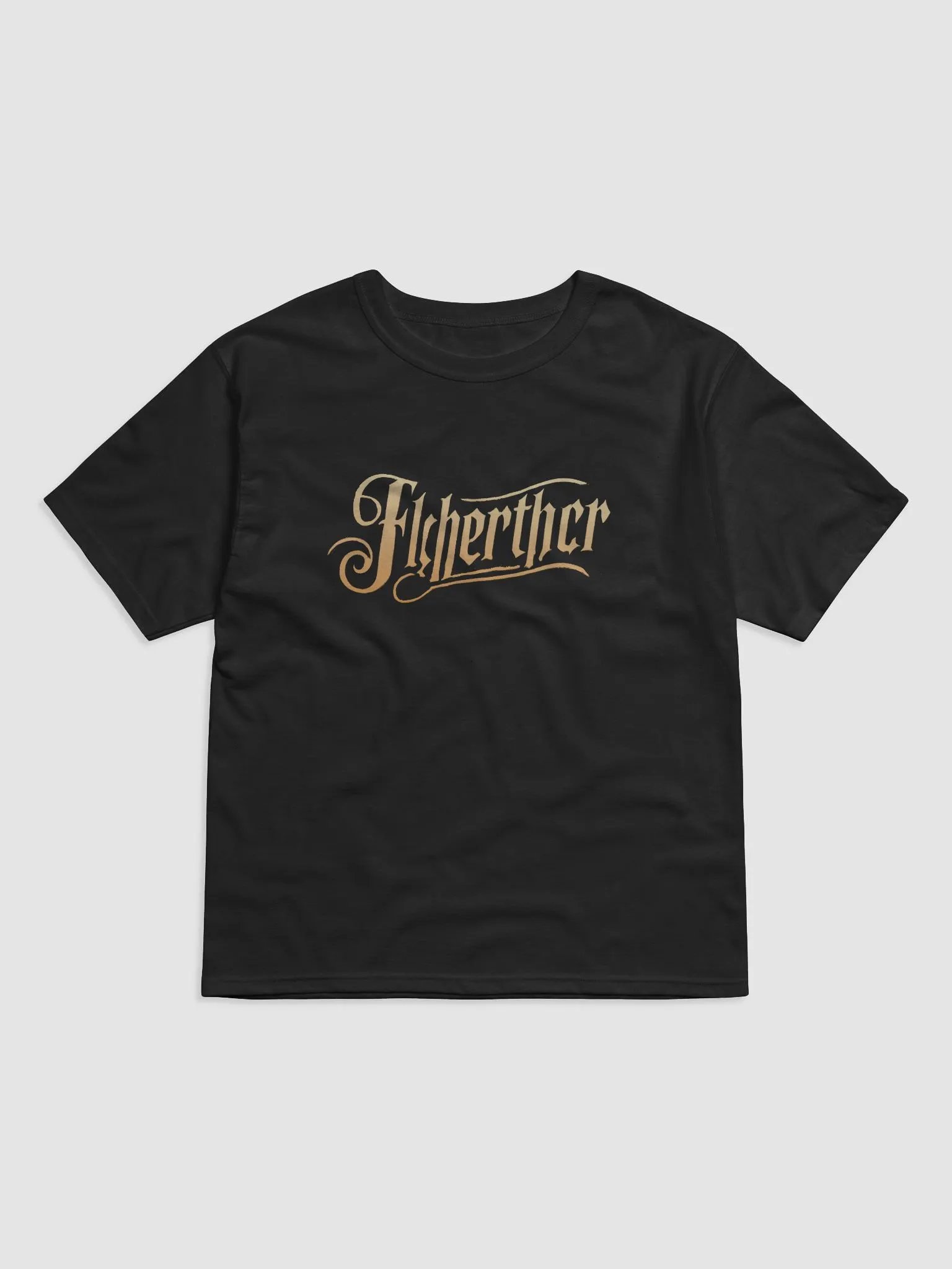 Golden Script Fighter T-Shirt product image (17)