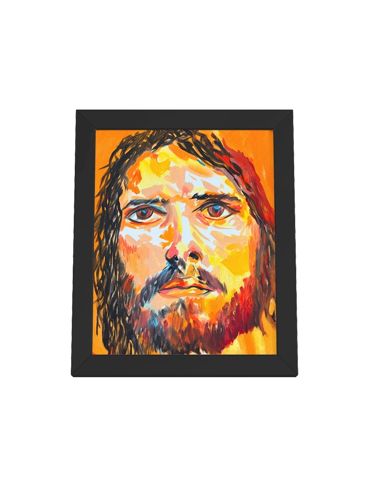 Jesus Christ by Wamantha (Framed High-Quality Matte Poster) product image (1)