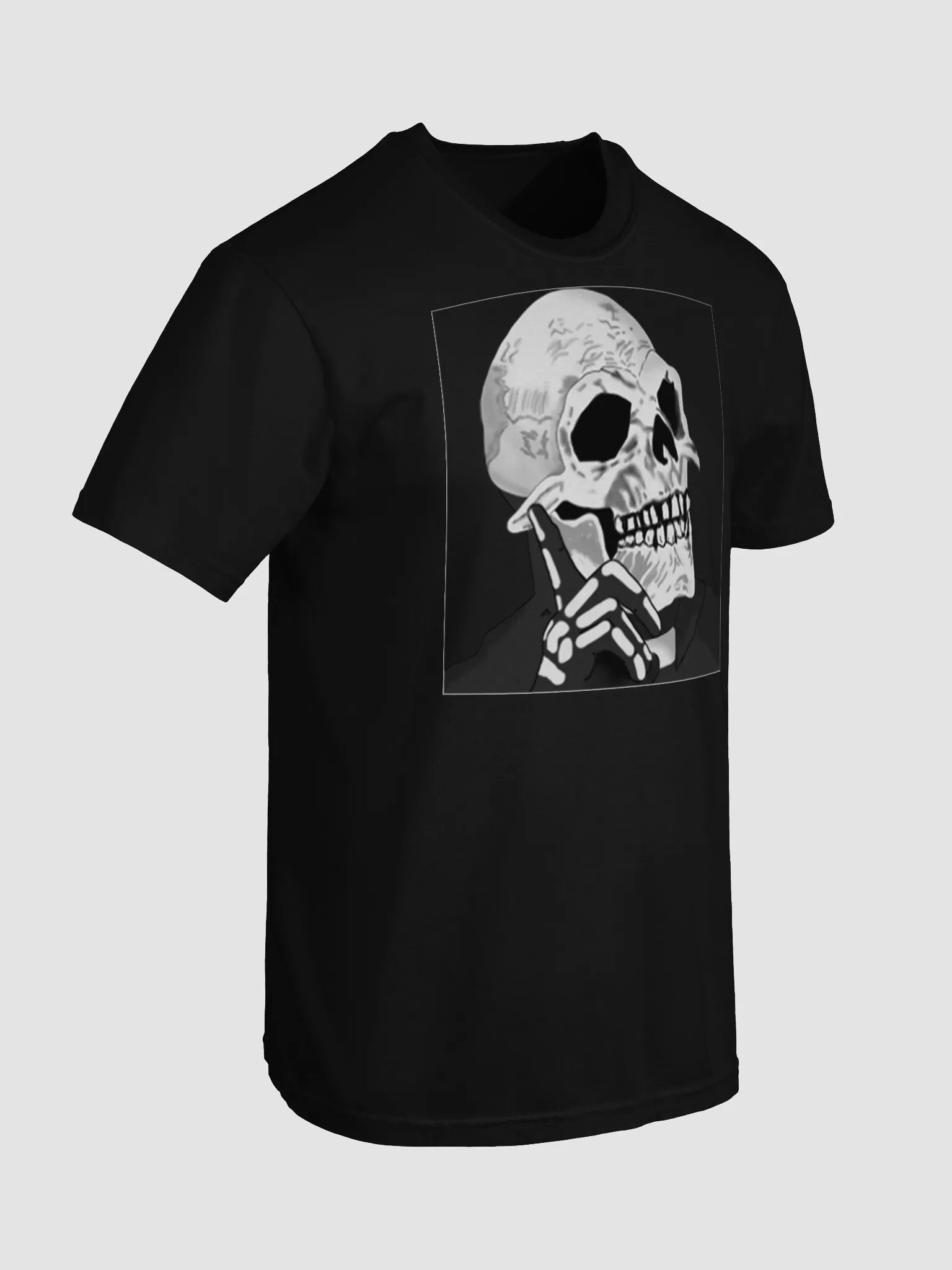 Skeletal Smirk Tee: The Eternal Smile product image (79)
