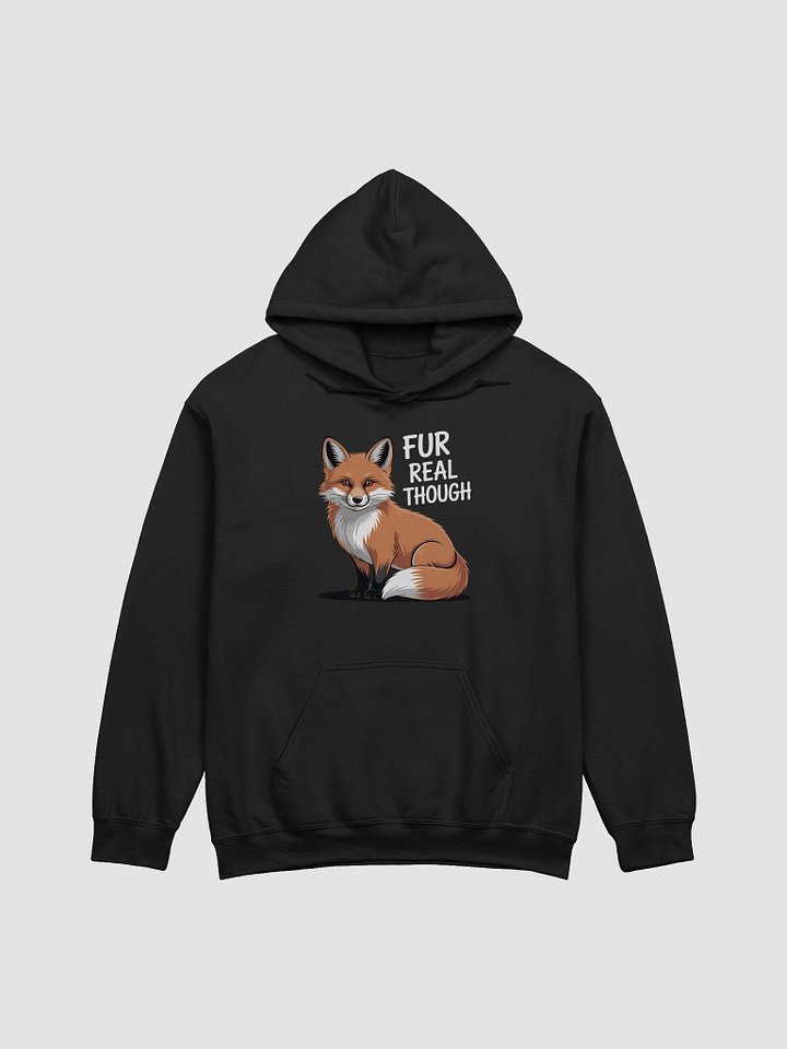 FUR REAL THOUGH Fox Hoodie product image (5)