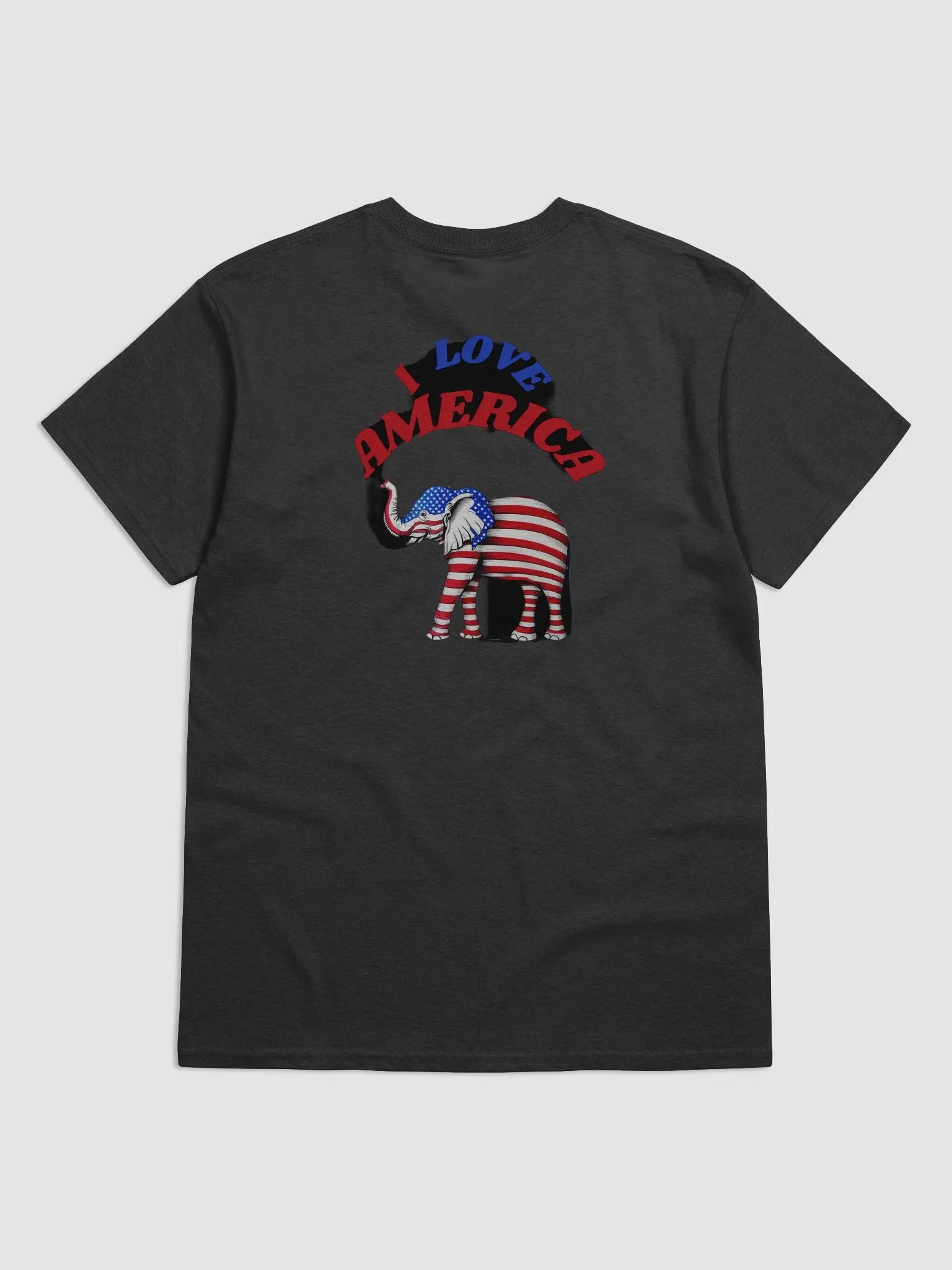 Graphic Tee Patriotic Elephant product image (6)