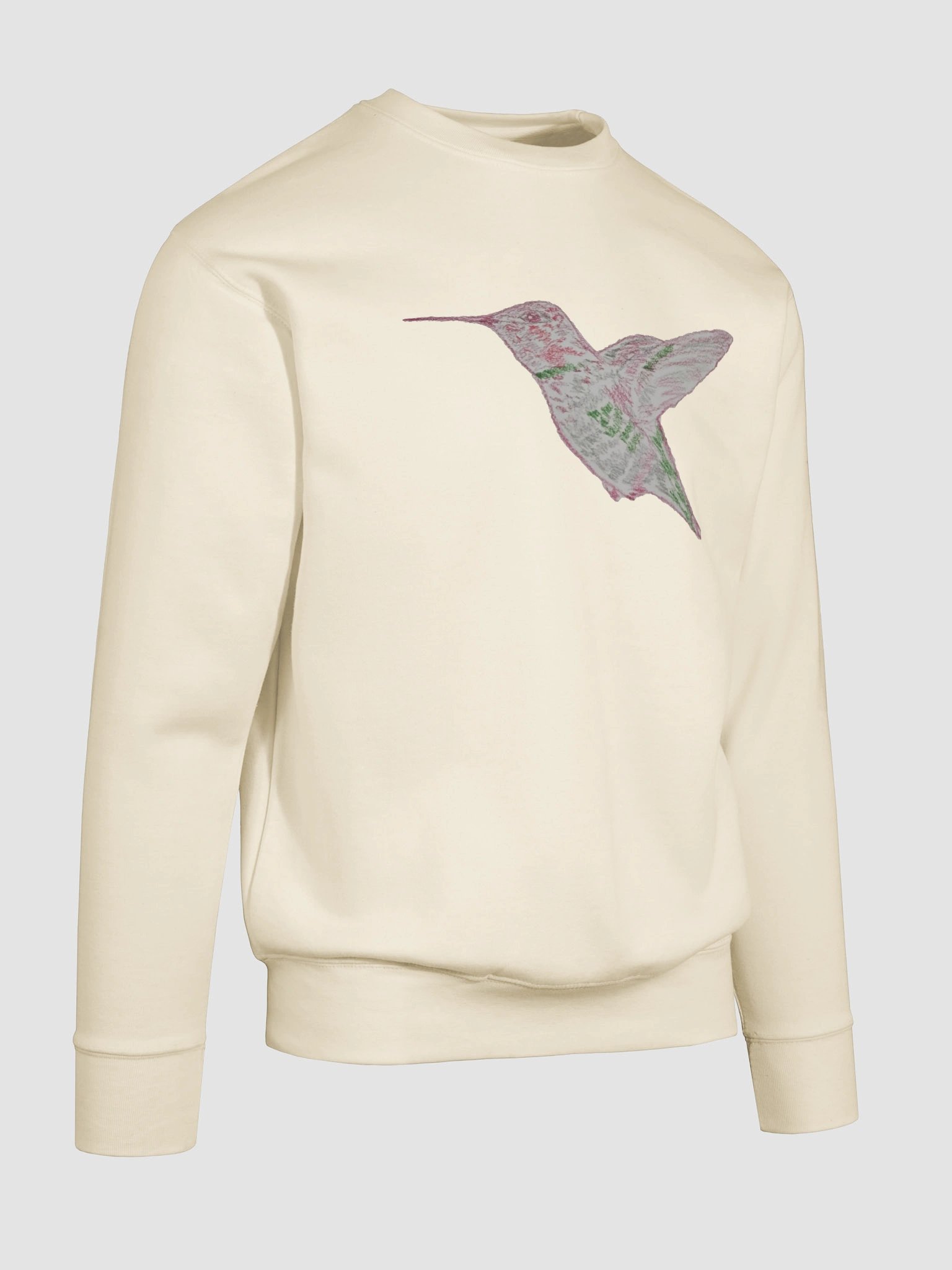 Hand-Drawn Hummingbird Unisex Sweatshirt product image (103)