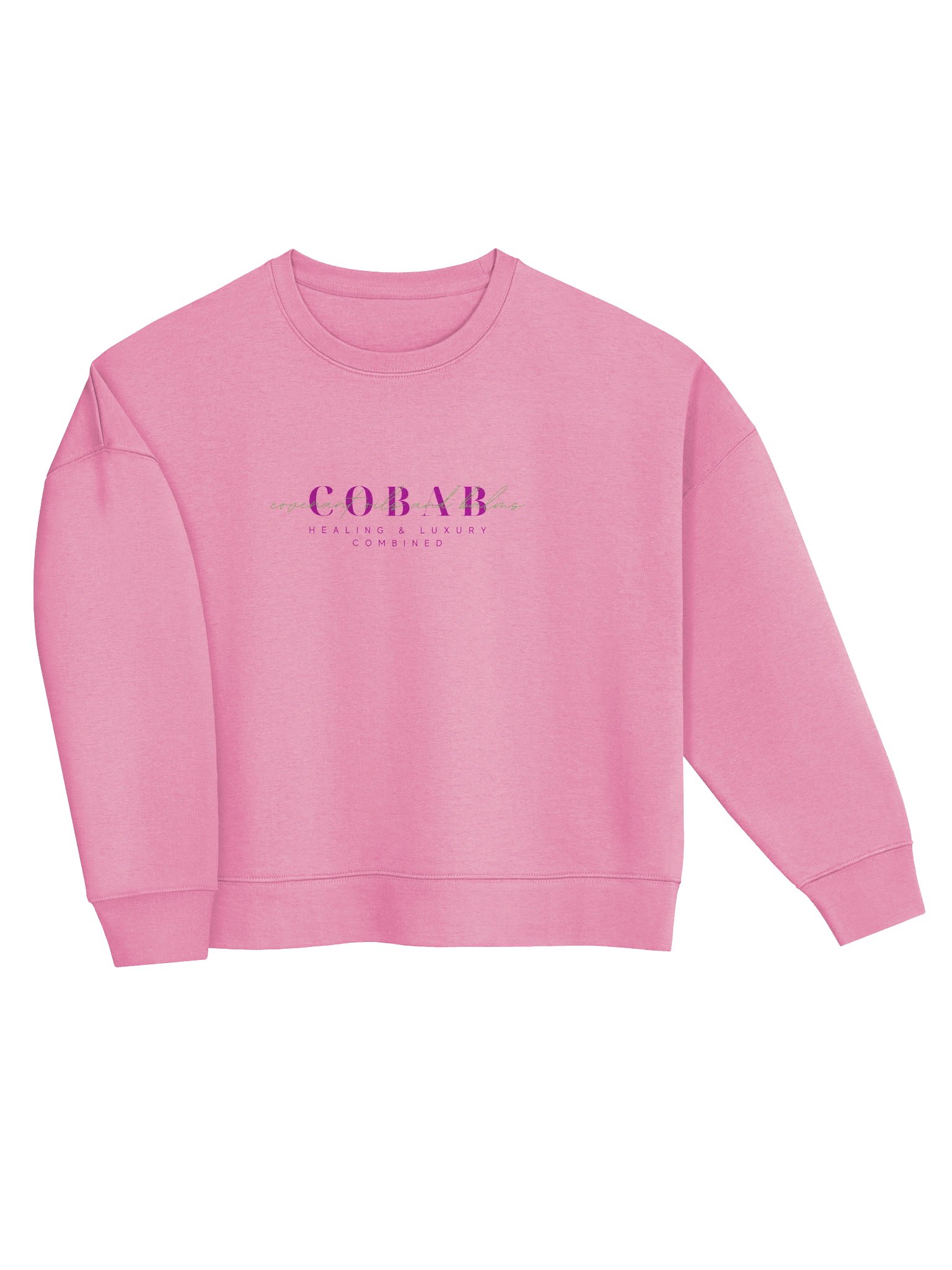 Shortstack Sweatshirt Pink/Green product image (4)