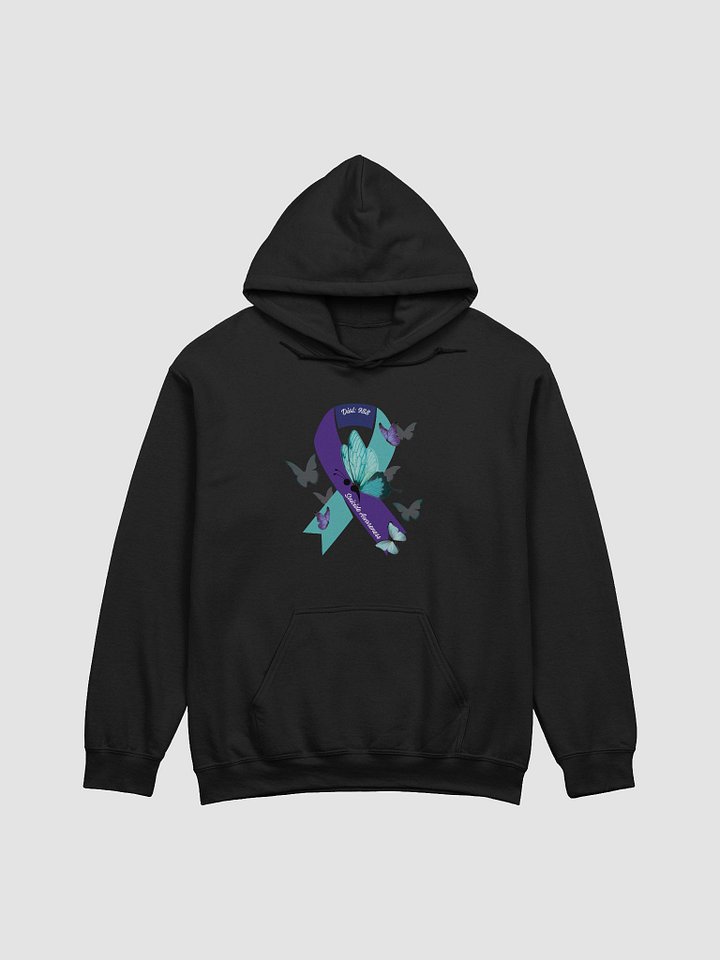 Butterfly Ribbon Suicide Awareness Hoodie product image (4)
