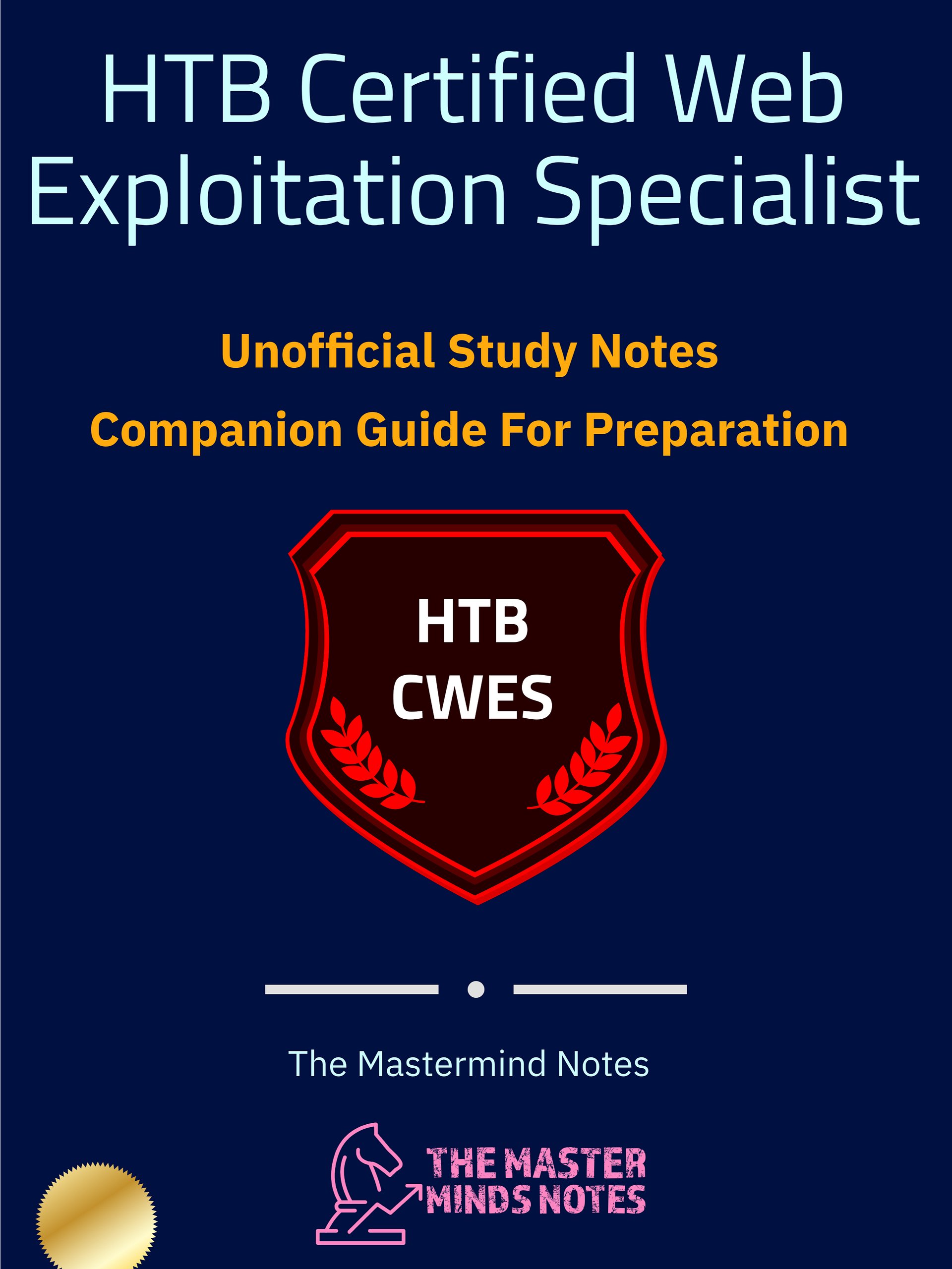HackTheBox Certified Web Exploitation Specialist (HTB CWES) Study Notes & Guide (Unofficial) product image (1)