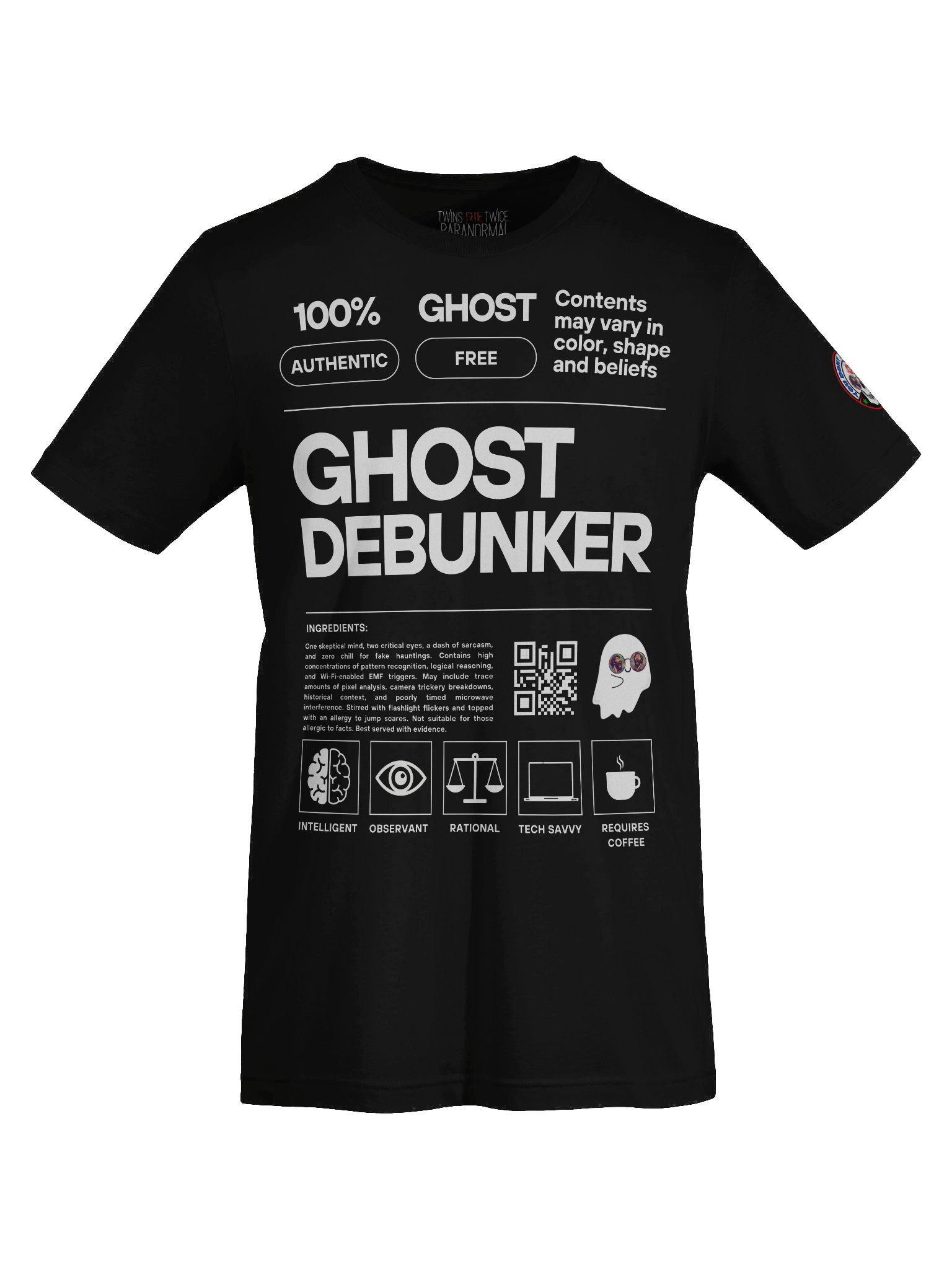 Certified Ghost Debunker (Dark Colors) Premium Tee product image (45)