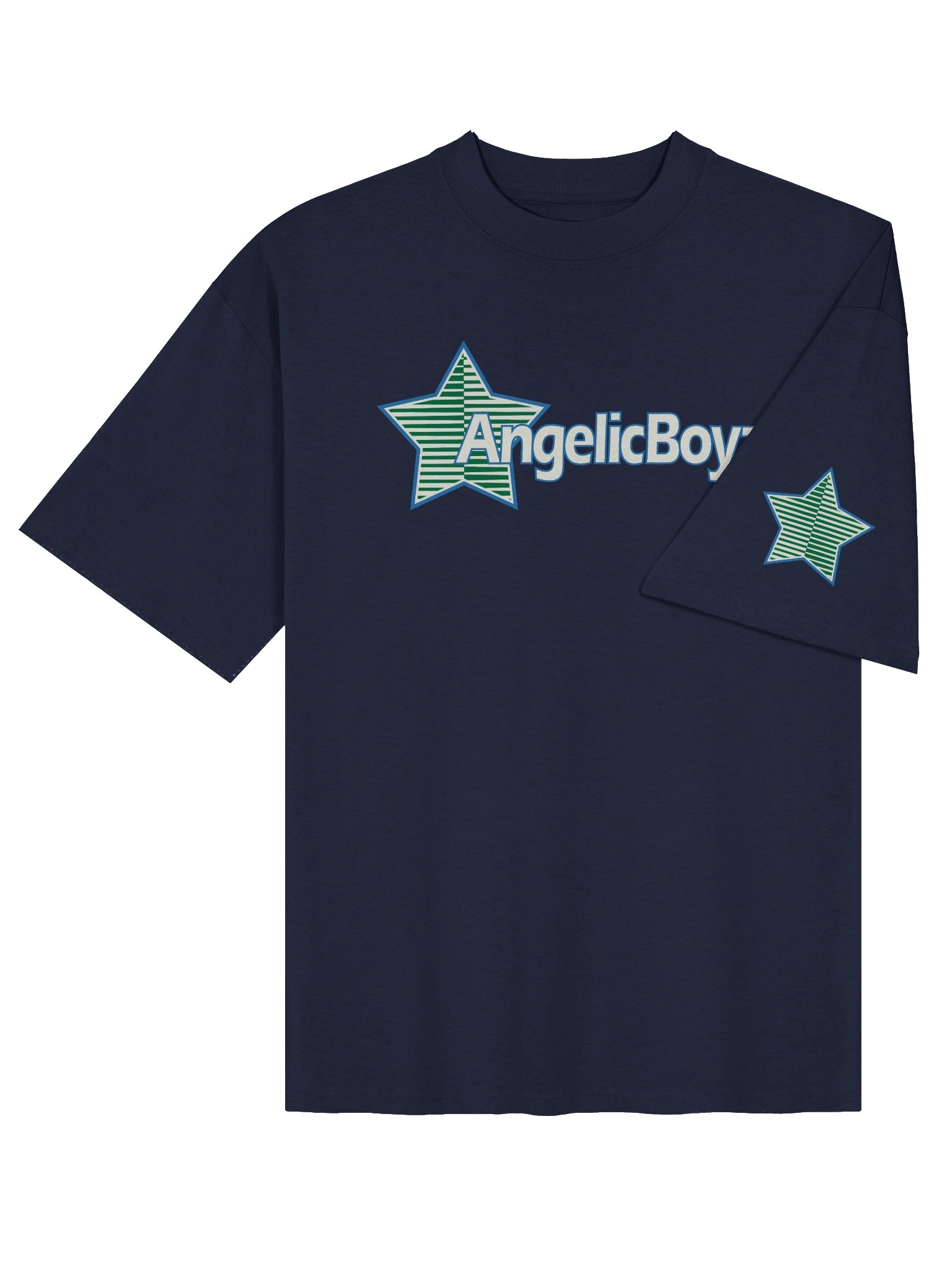 ANGELIC BOYZ STAR OVERSIZED TEE product image (8)