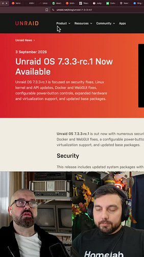 The next iteration of Unraid is here.
Unraid 7.4.0 Beta 1 and beta 2 is now available.

Experience a new level of control wit...