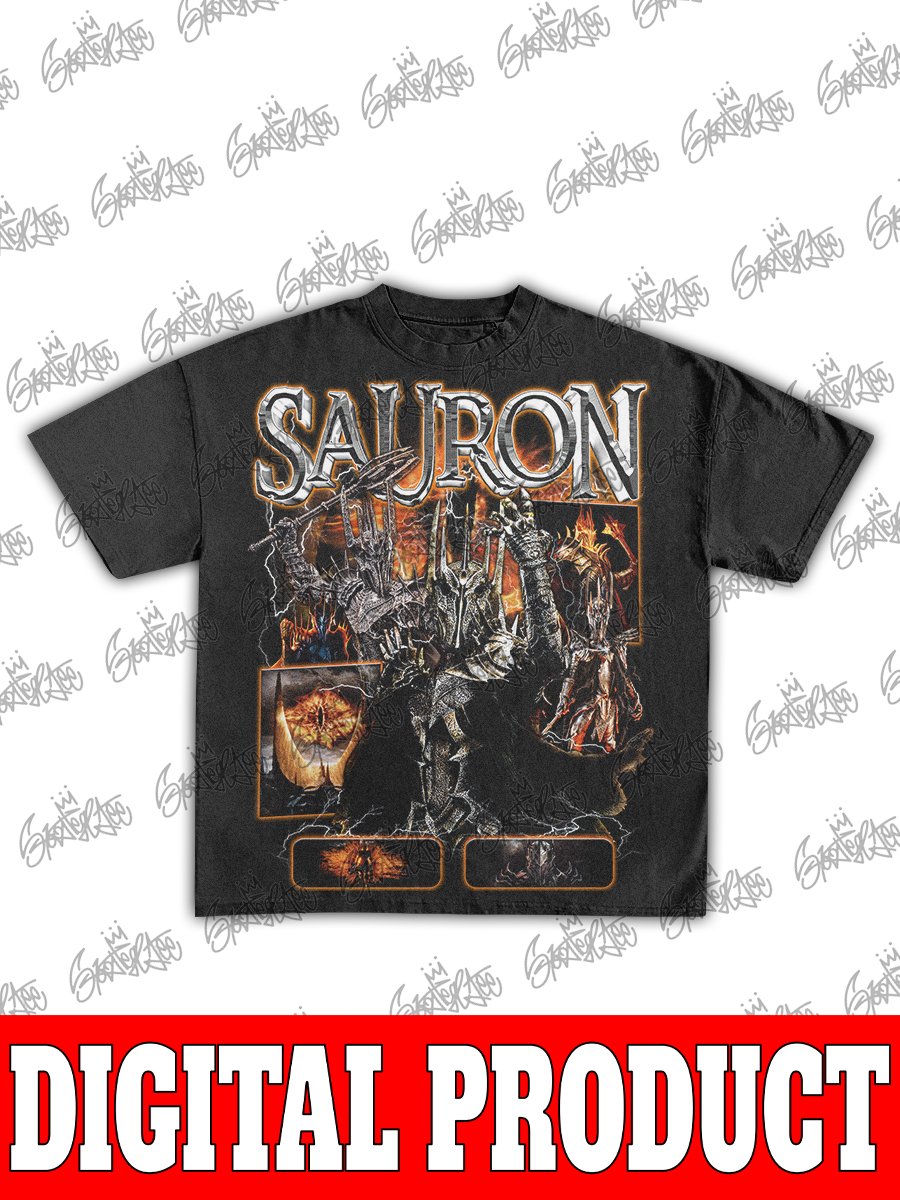 Sauron The Dark Lord Fantasy Vintage Bootleg Graphic product image (1)