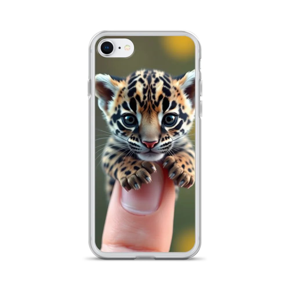 Tiny Leopard Clear iPhone Case product image (24)