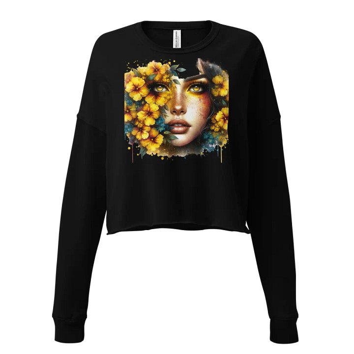 Floral Muse Women's Crop Sweatshirt product image (1)