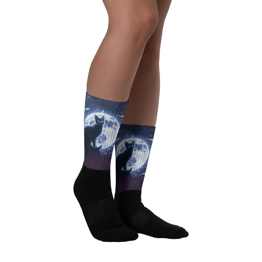 Black Foot Sublimated Socks product image (2)