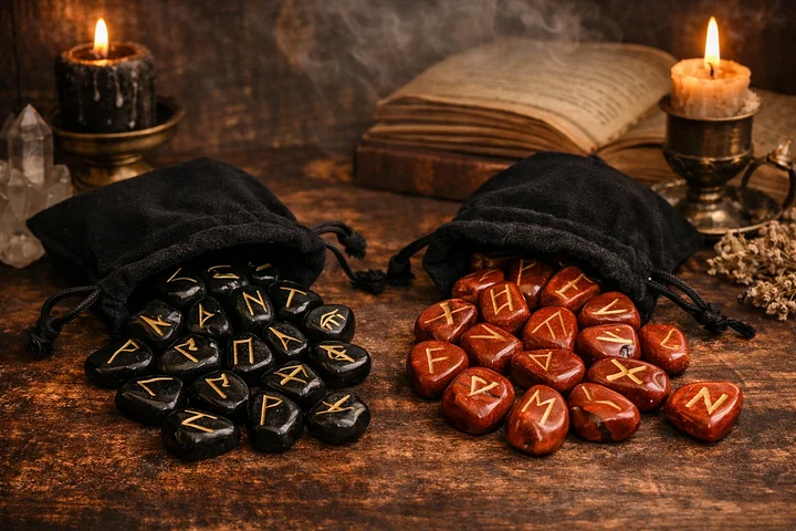 Jasper Rune Stones — Divination Set product image (1)