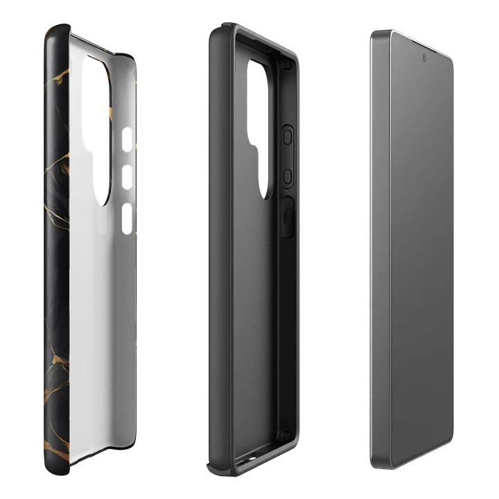 Tough Case for Samsung – Ebon Gold Waves product image (47)