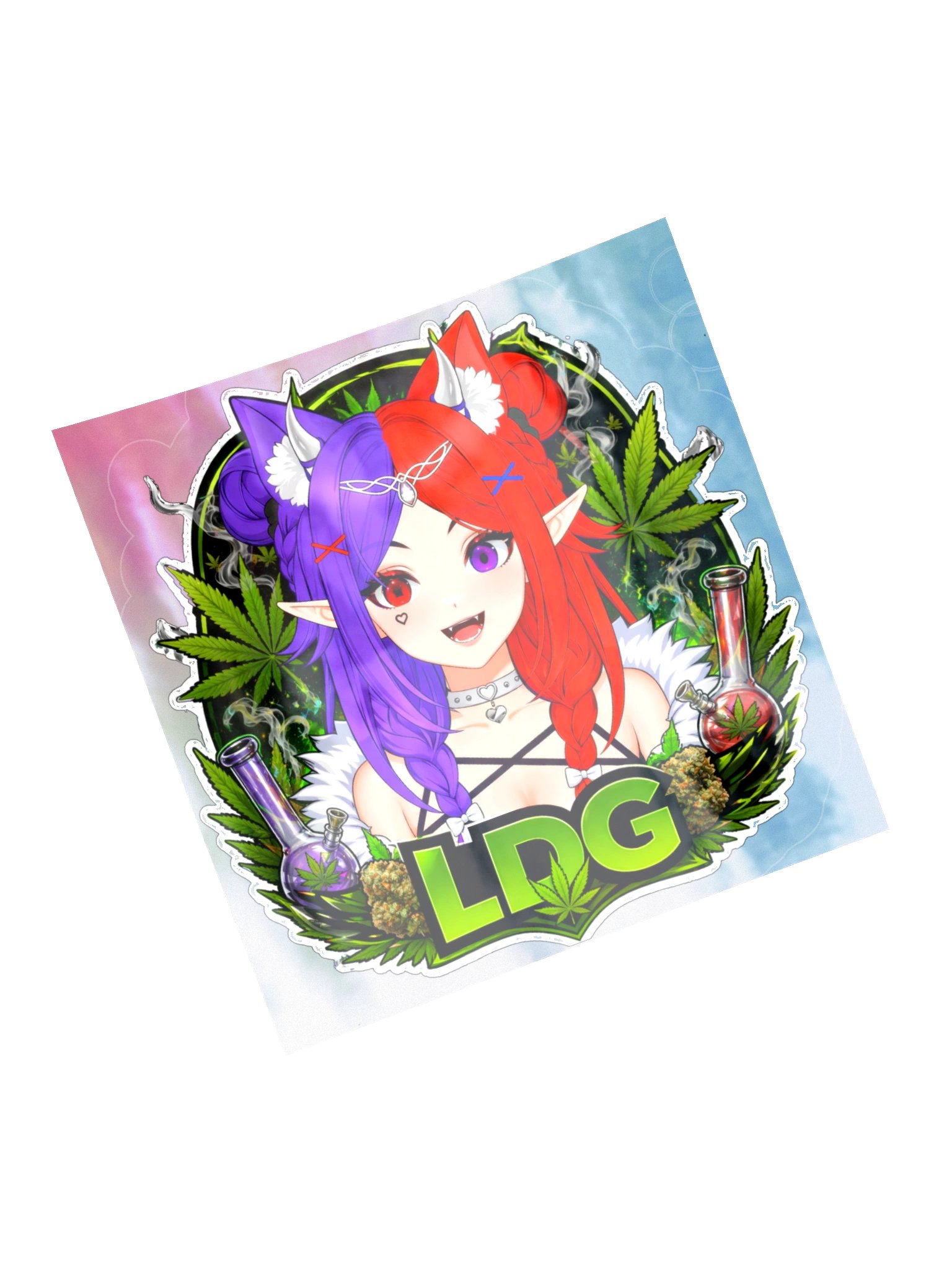 LDG 4:20 HOLO Sticker product image (13)