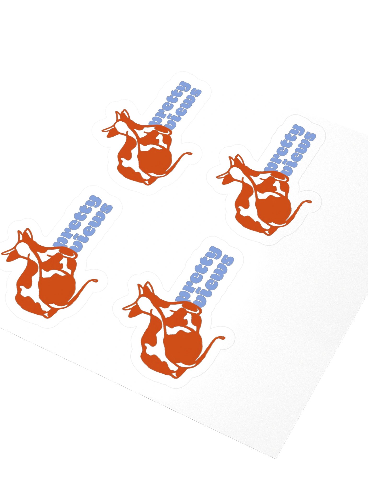 pretty views - Sticker (small) product image (3)