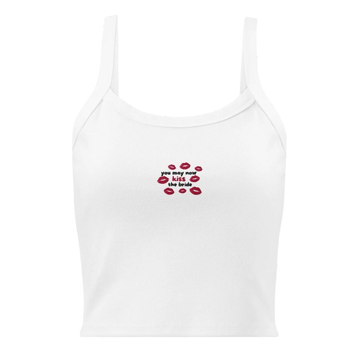 you may now kiss the bride tank product image (1)