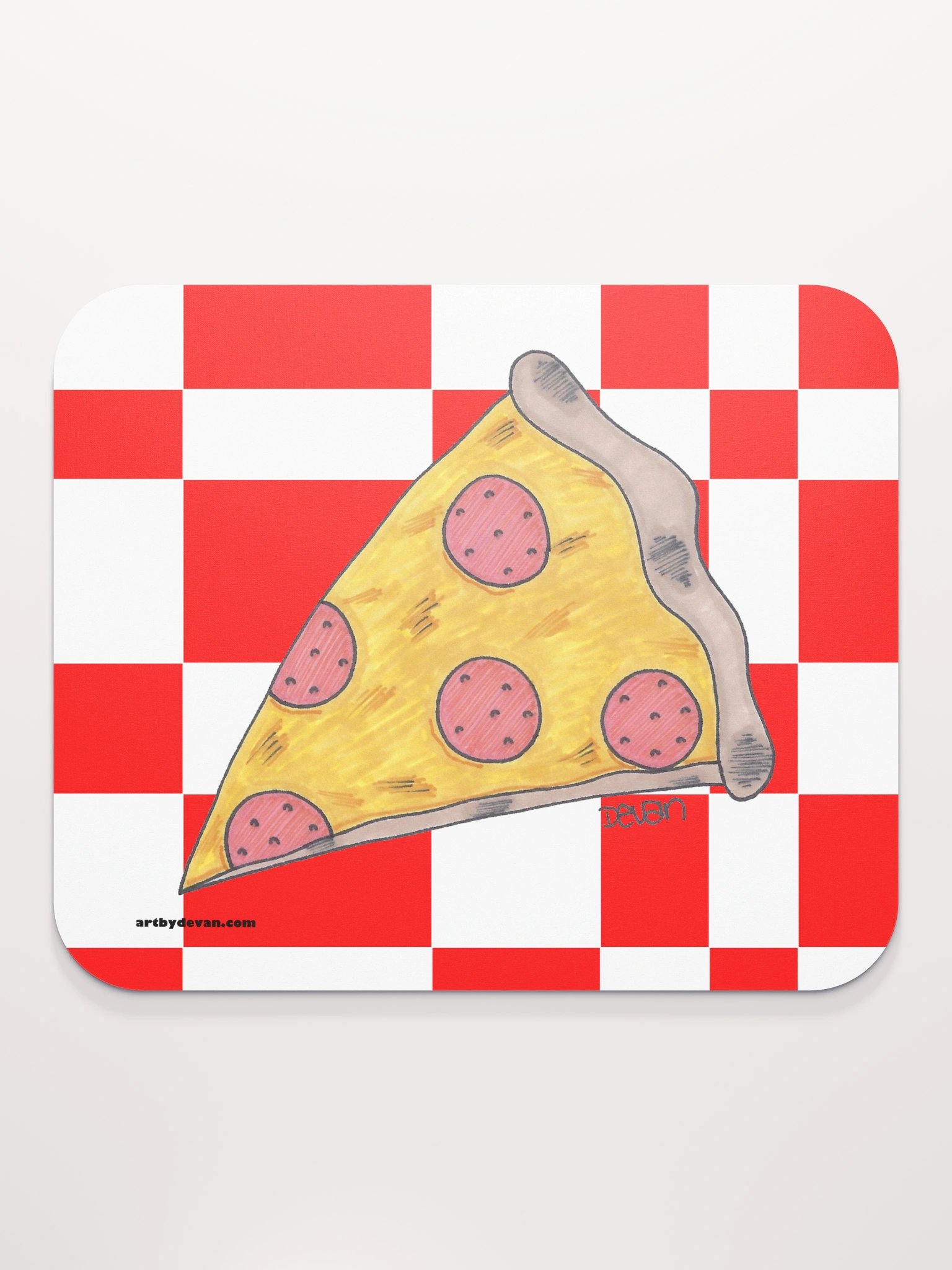 Pepperoni Pizza Mousepad product image (2)