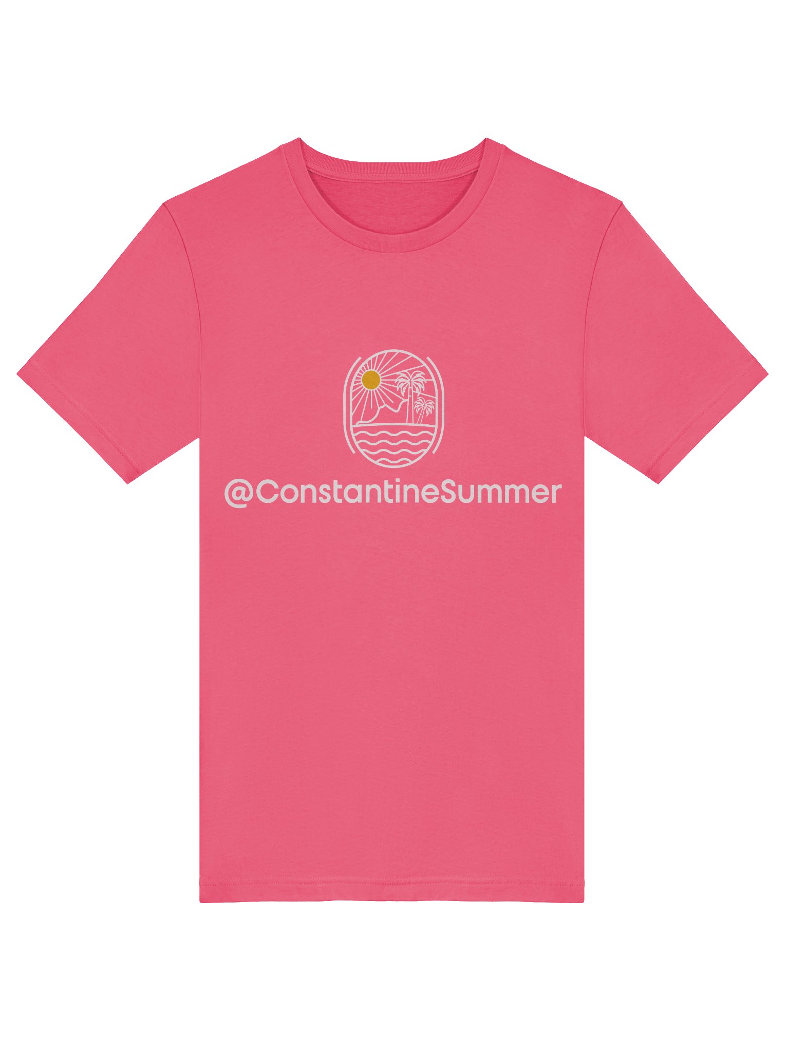 @CONSTANTINESUMMER: GETAWAY PRINT T-SHIRT by Bella+Canvas (pink) product image (5)