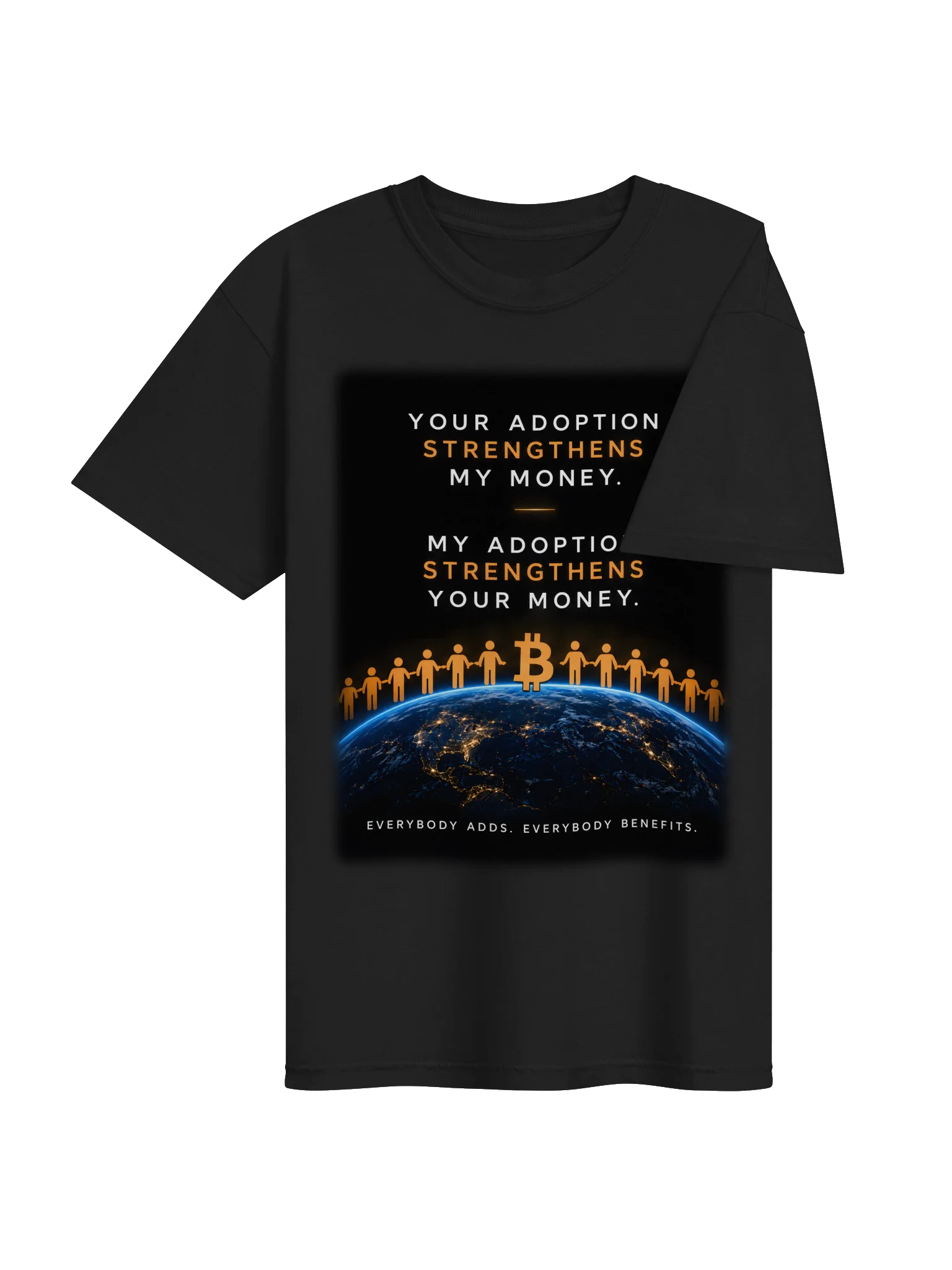 Adoption Strength Shirt (Black) product image (4)