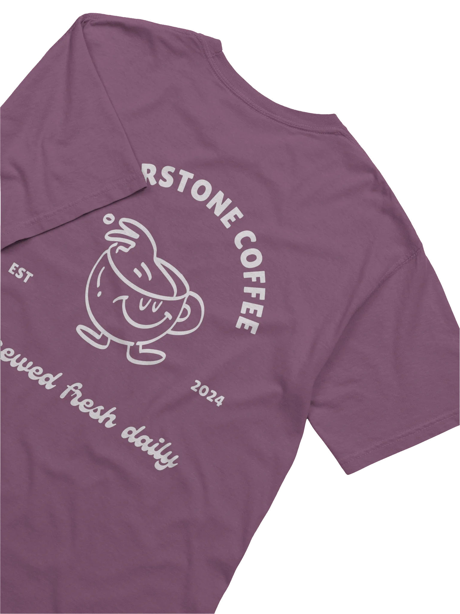 WHITE LOGO BASIC TEE product image (6)