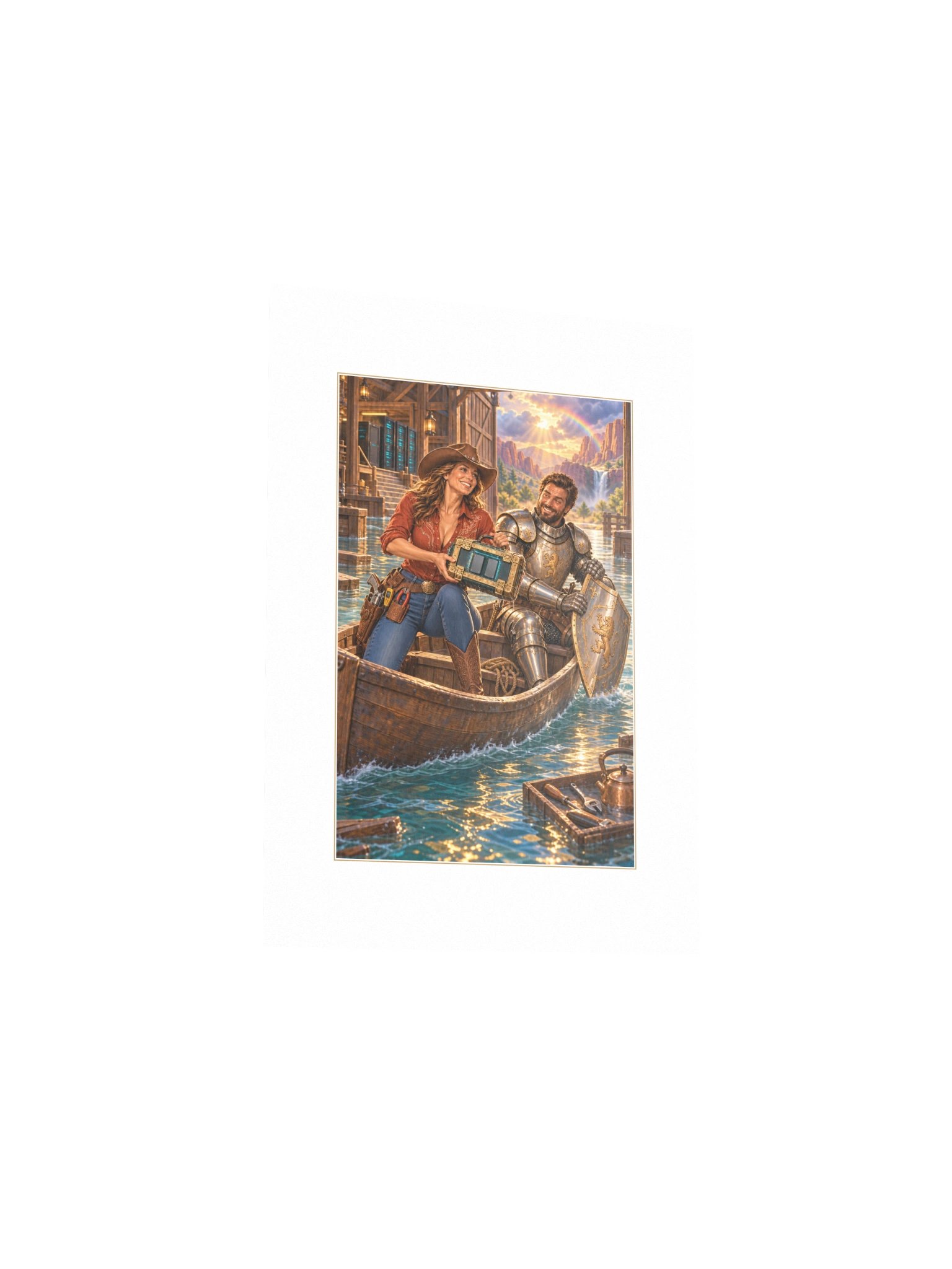 Disaster Recovery Small Art Print product image (3)