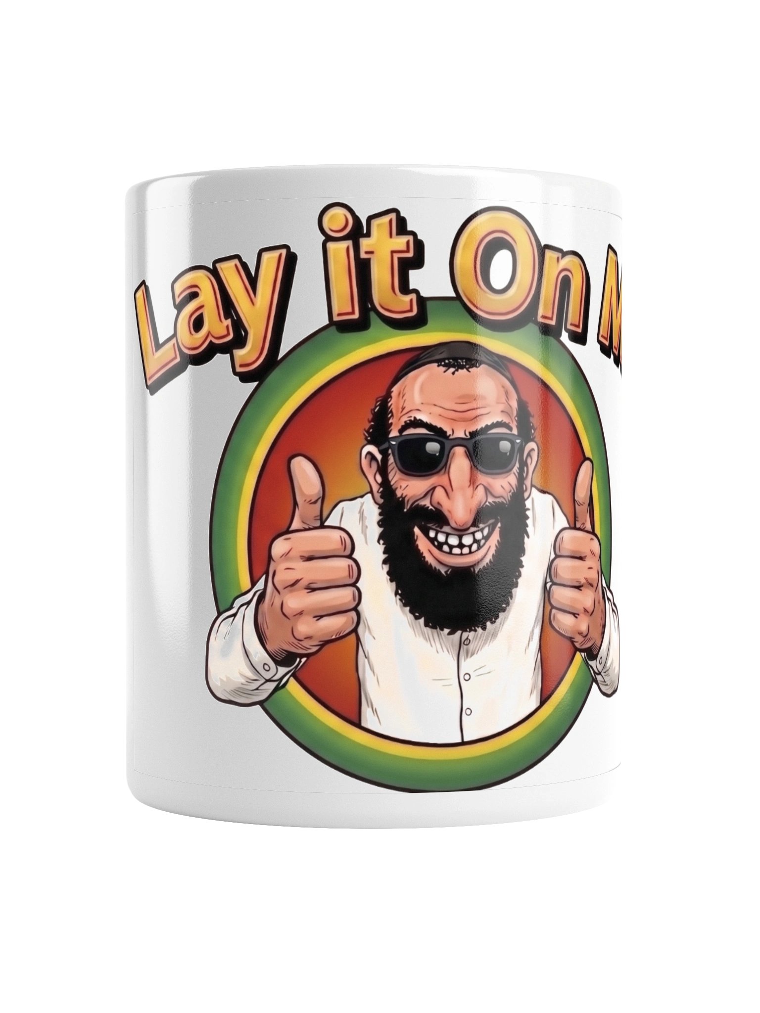 Lay It On Me Mug – Thumbs Up product image (2)