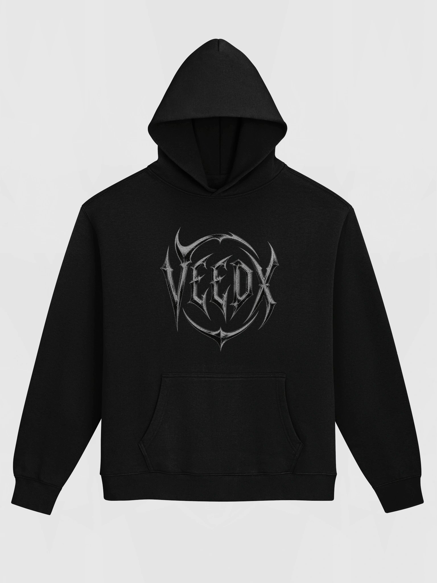 Veedx Distressed Gothic Sigil Oversized Hoodie product image (1)