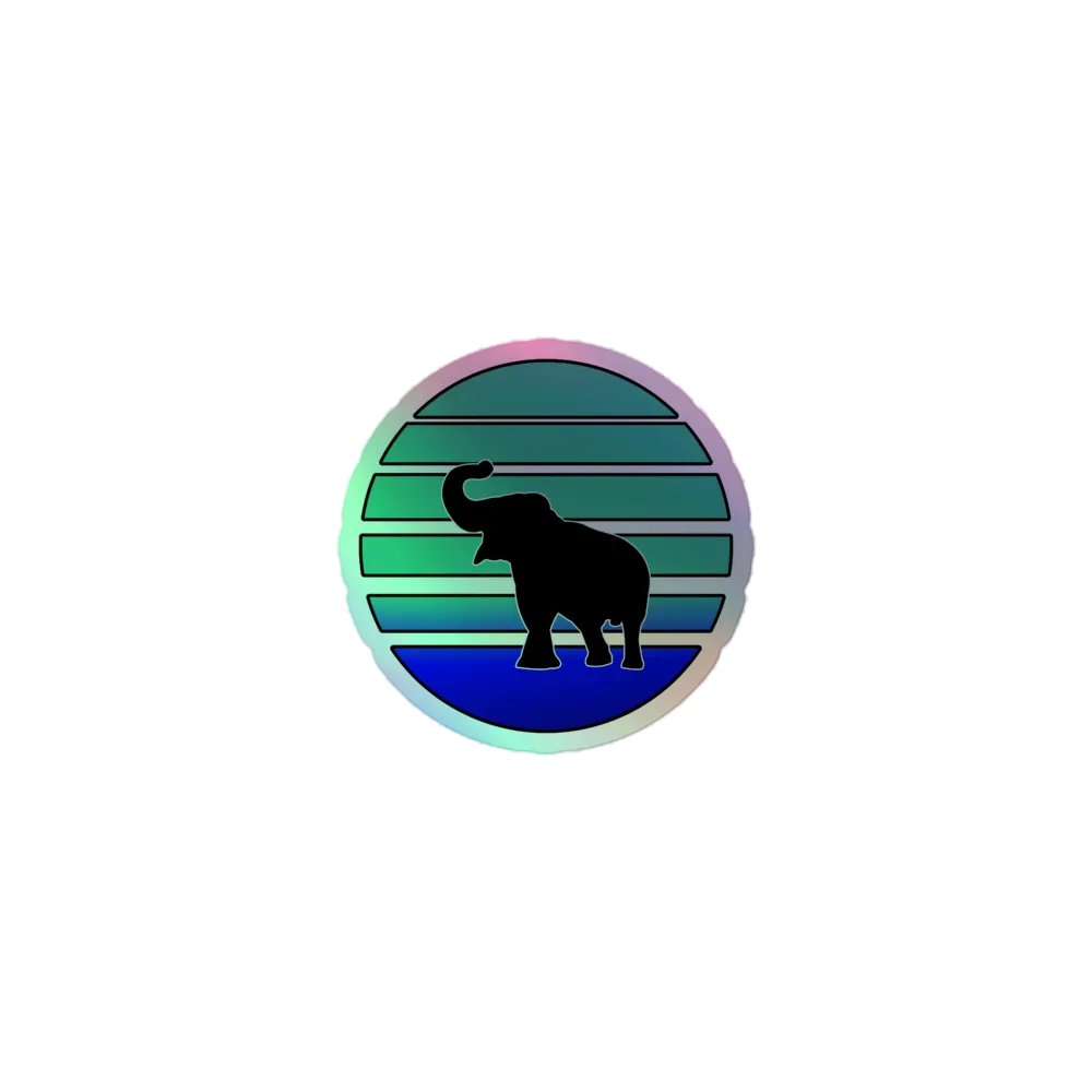 Retro Sun Elephant product image (1)