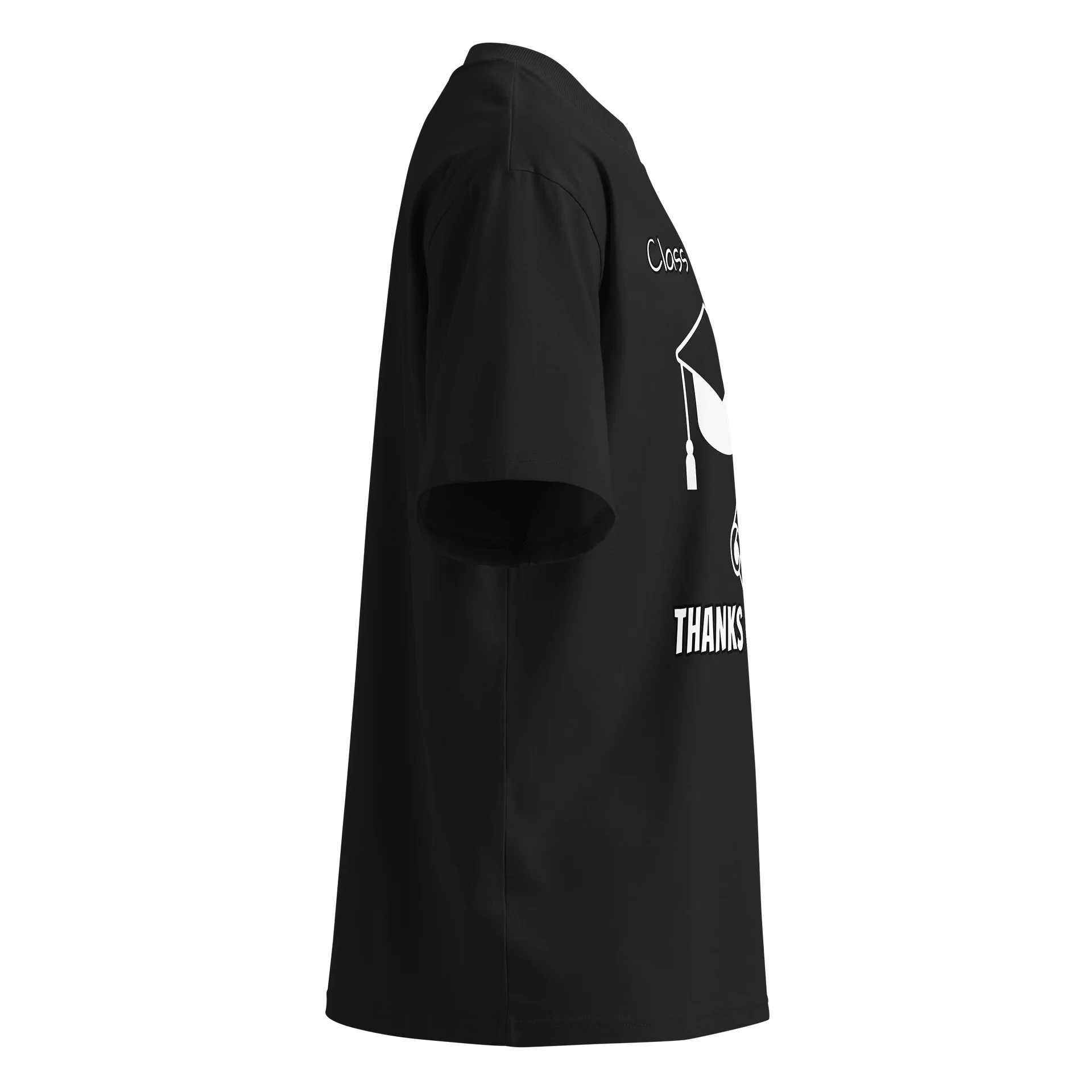 Graduation Class of 2025 THANKS CHATGPT - Funny Meme T-Shirt - Stanley/Stella Unisex Organic Oversized T-Shirt SATU020 product image (7)