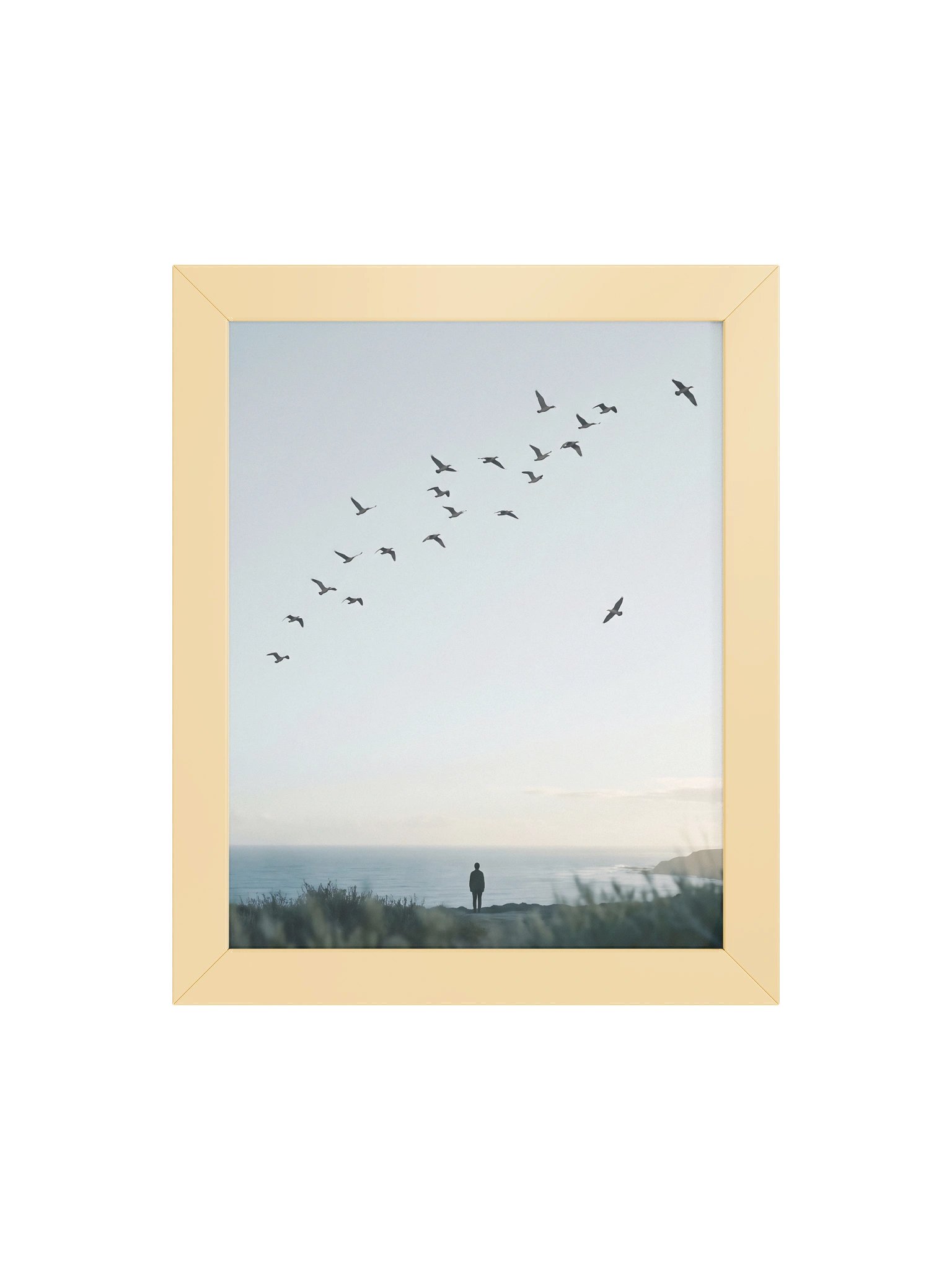 Birds Know The Way - Coastal Minimalist Wall Art product image (2)