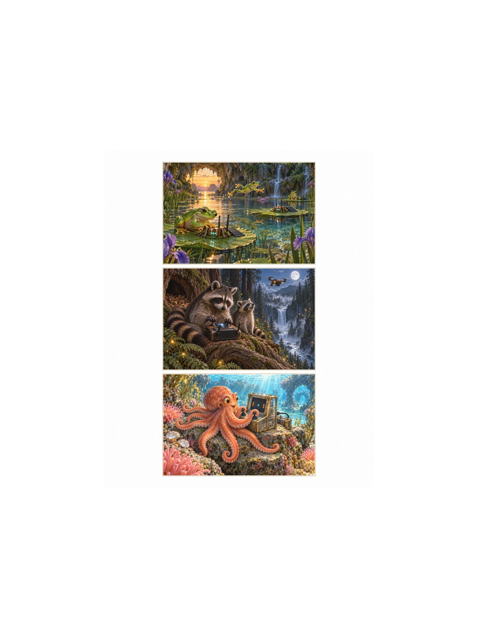 Play Connected Small Art Print product image (1)