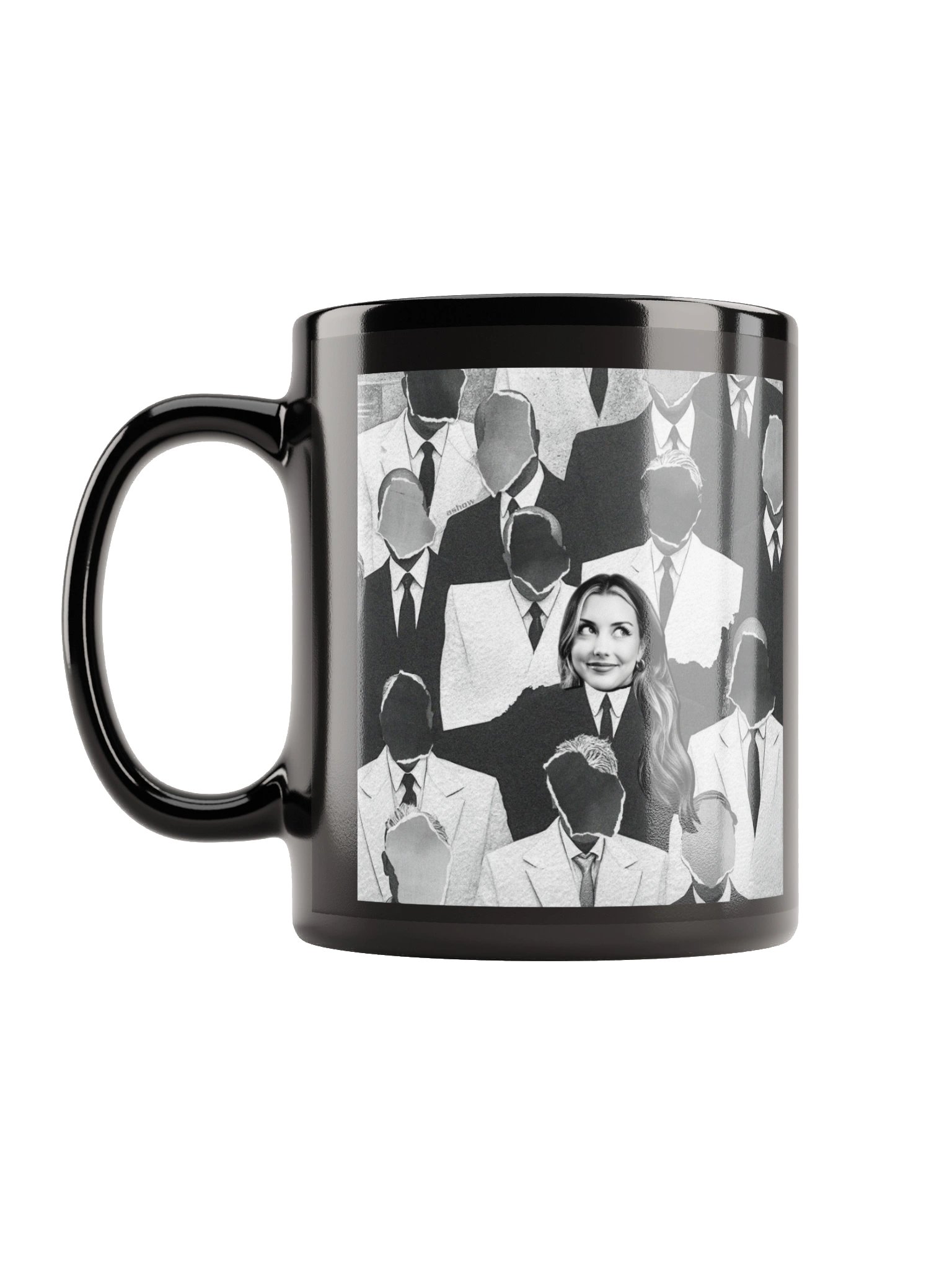 Rebuttal Podcast Black Glossy Mug product image (2)