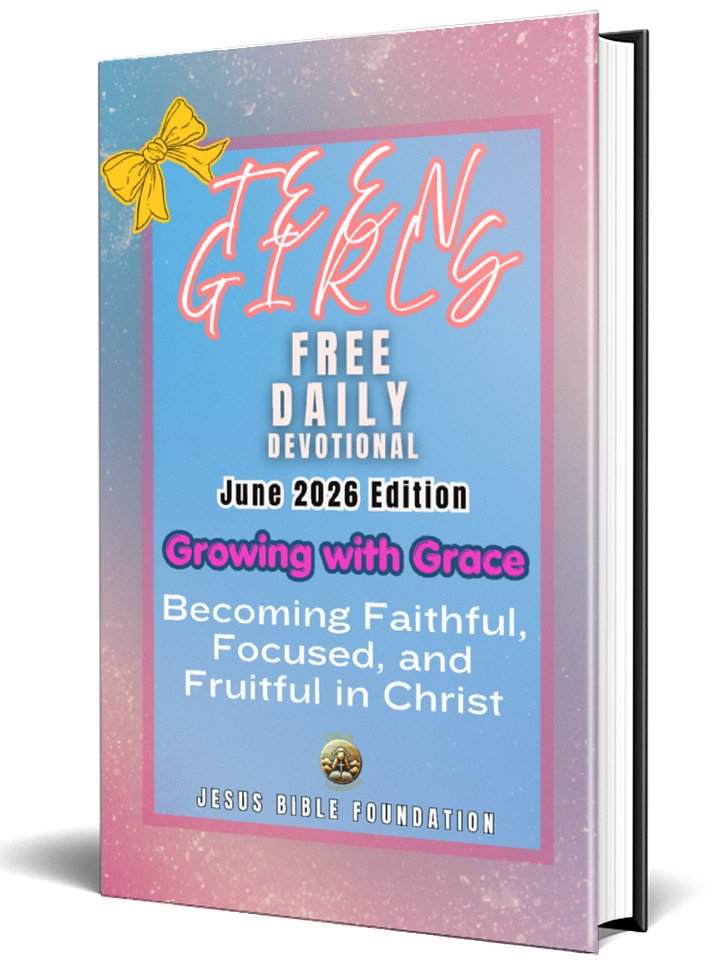 Teen Girls Free Daily Devotional June 2026 Edition: Growing with Grace: Becoming Faithful, Focused, and Fruitful in Christ product image (1)