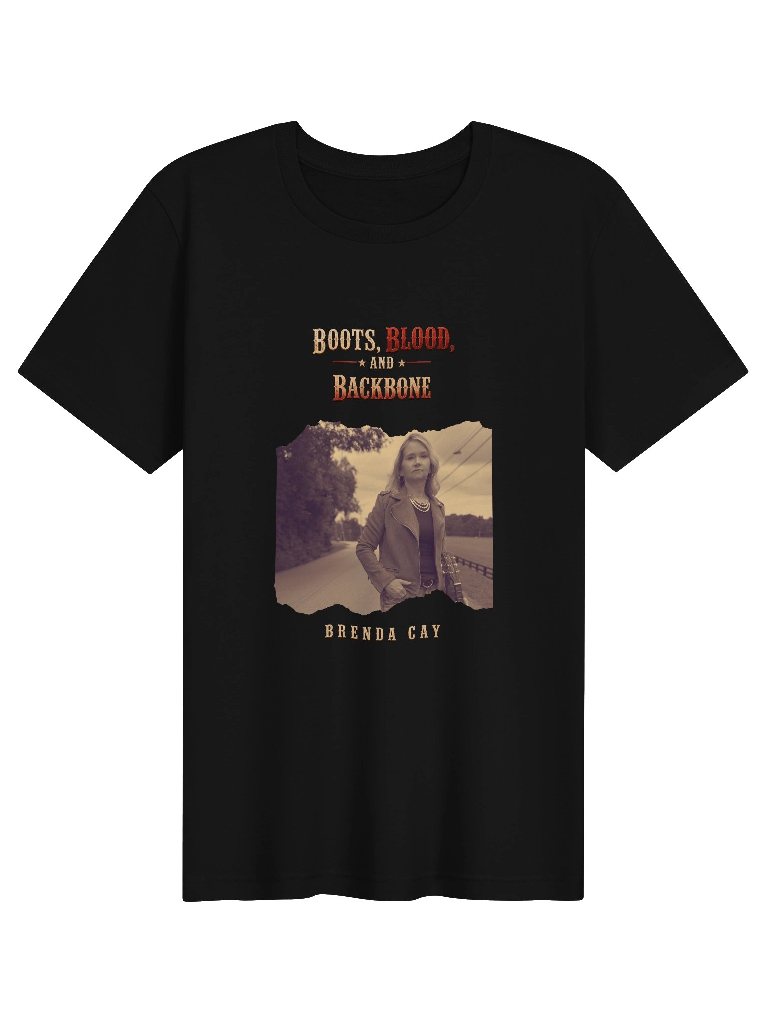 Boots, Blood & Backbone Brenda Cay Tee product image (21)
