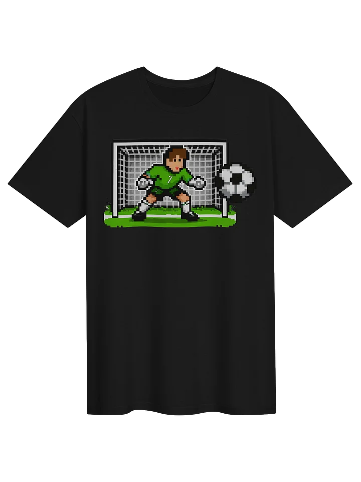 8‑Bit Goalkeeper Soccer Tee product image (1)