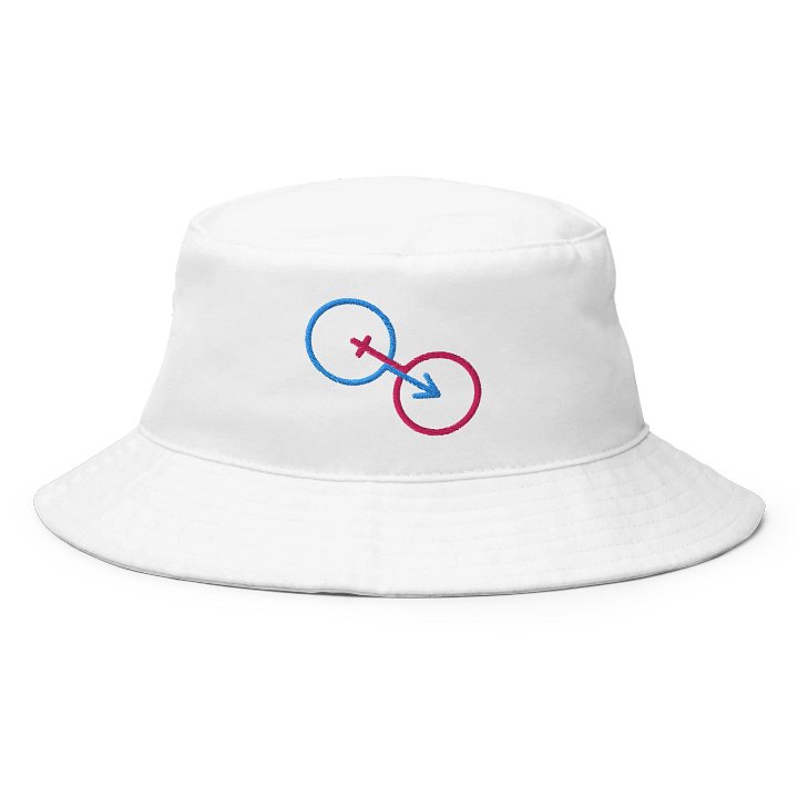 Traditional Male & Female Crossed Cotton Bucket Hat product image (1)