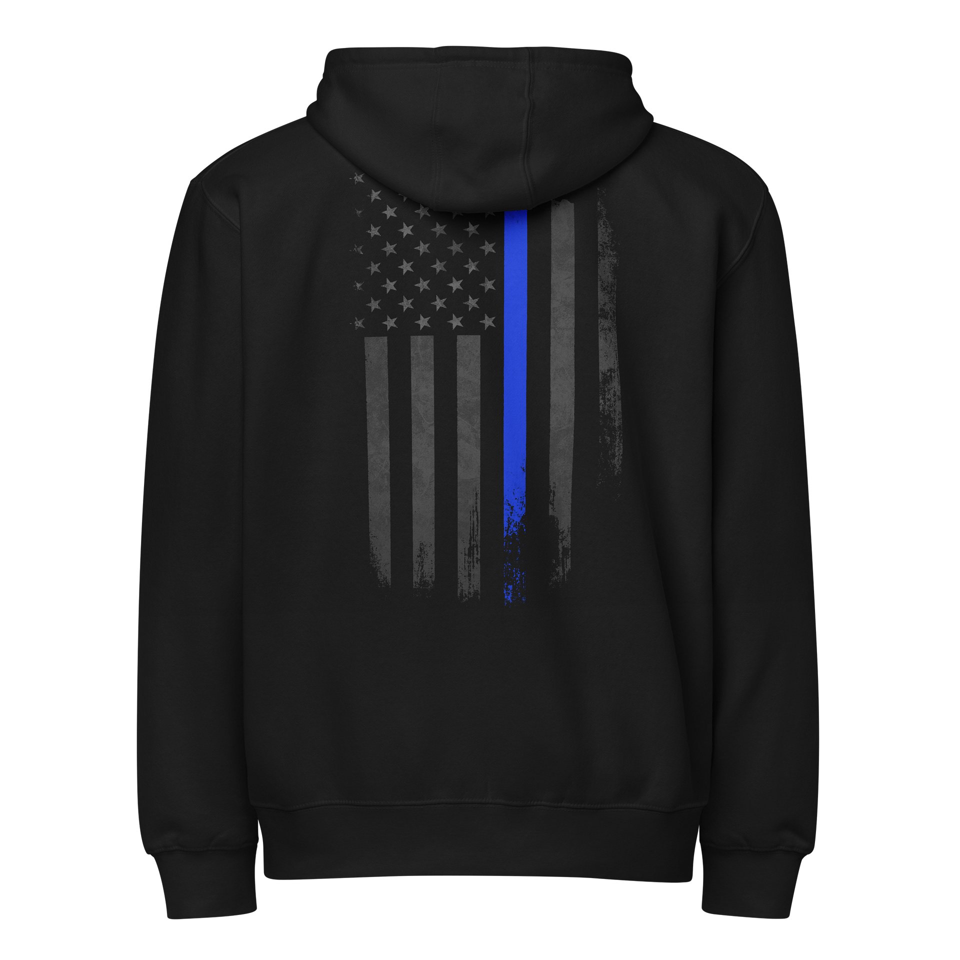 We The People Blue Line Onxy Zip Hoodie product image (3)