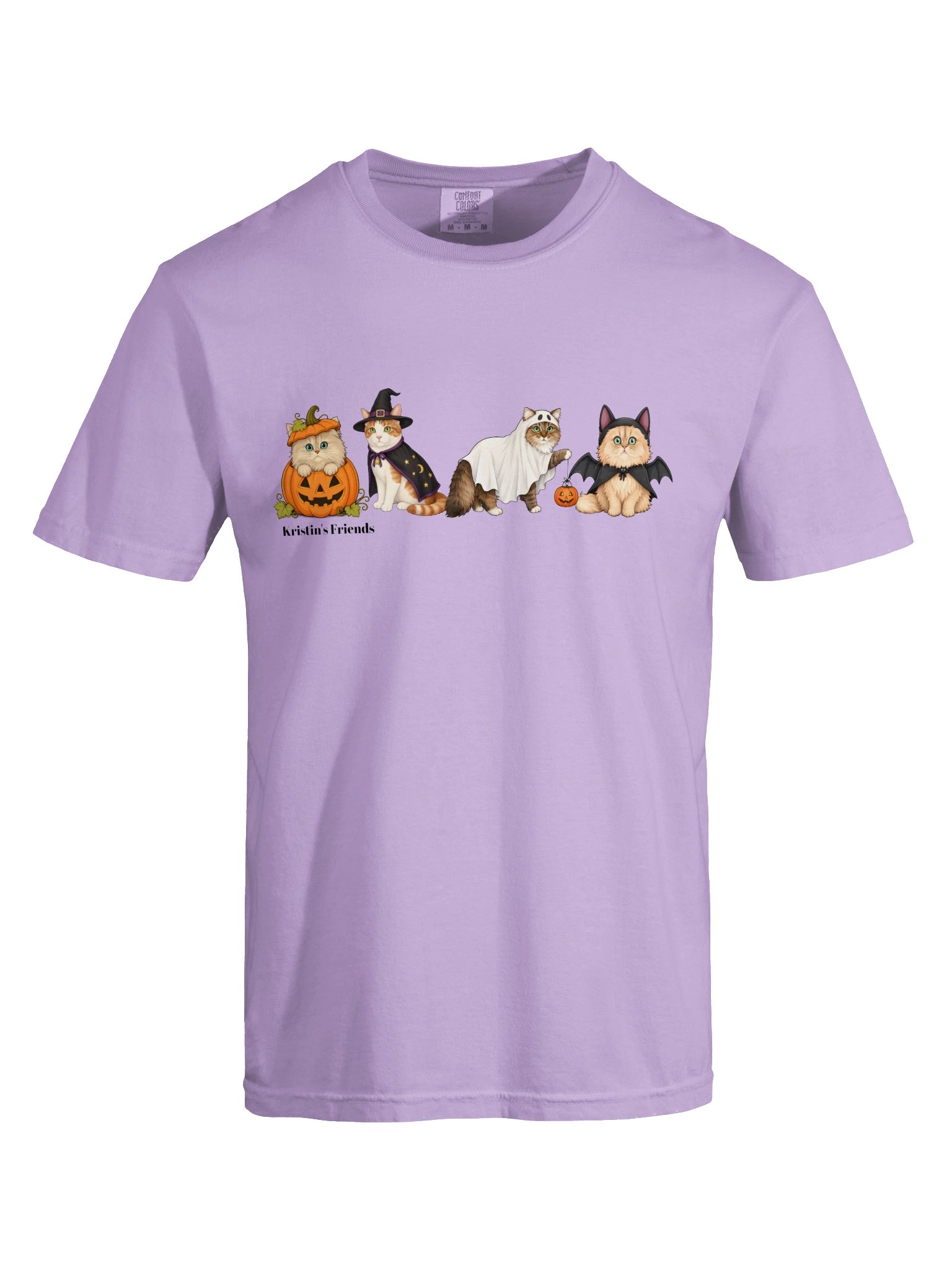 Kristin's Friends Halloween Cats T shirt product image (5)