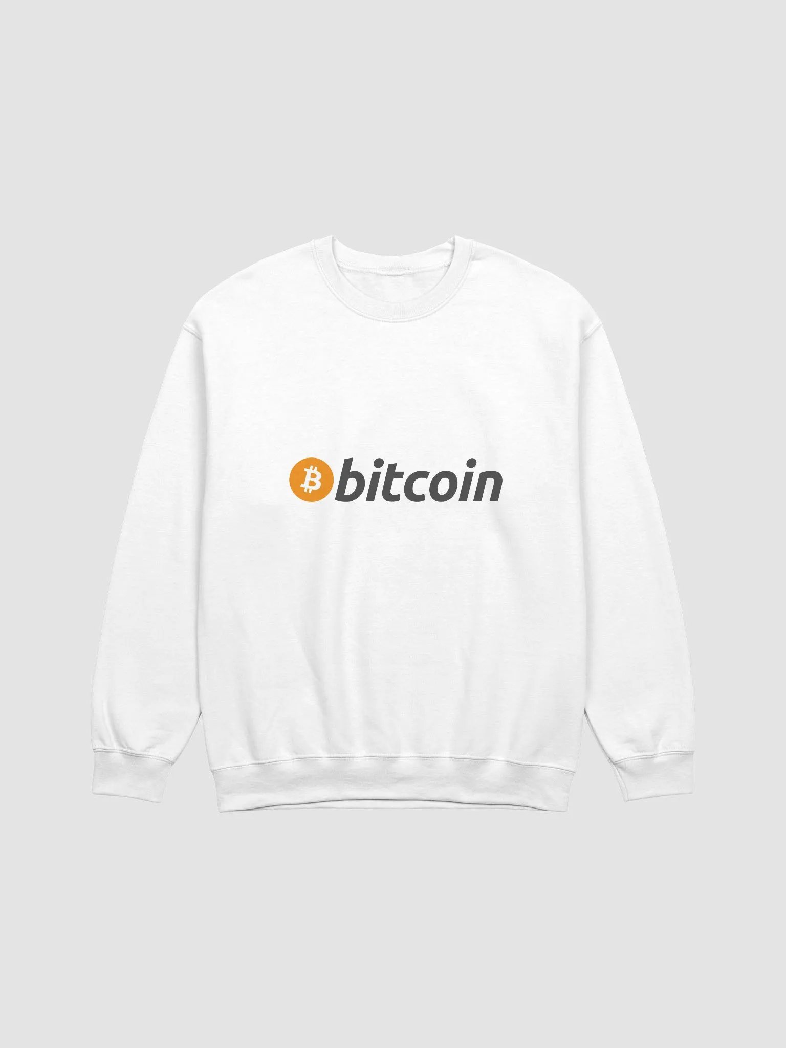 Bitcoin Logo Classic Crewneck Sweatshirt product image (7)