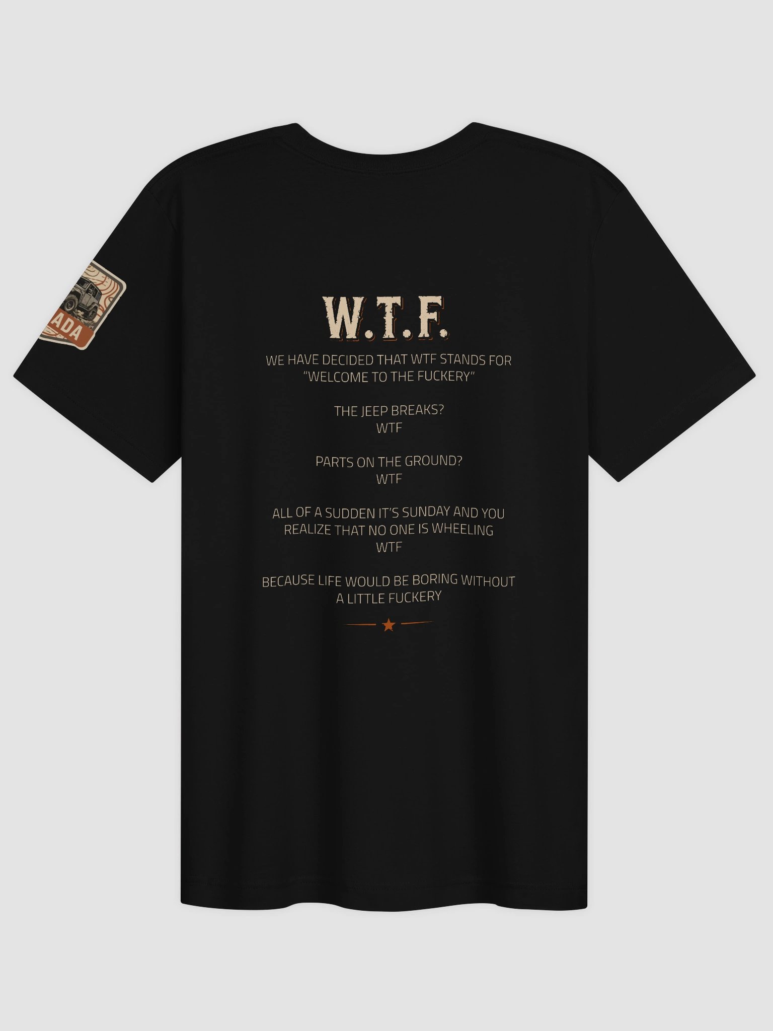 Unisex t-shirt with Welcome to the Fuckery (Version 2) product image (2)