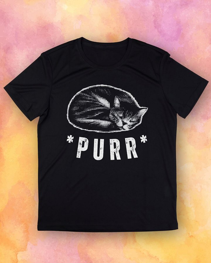 *Purr* Cat T-Shirt product image (1)