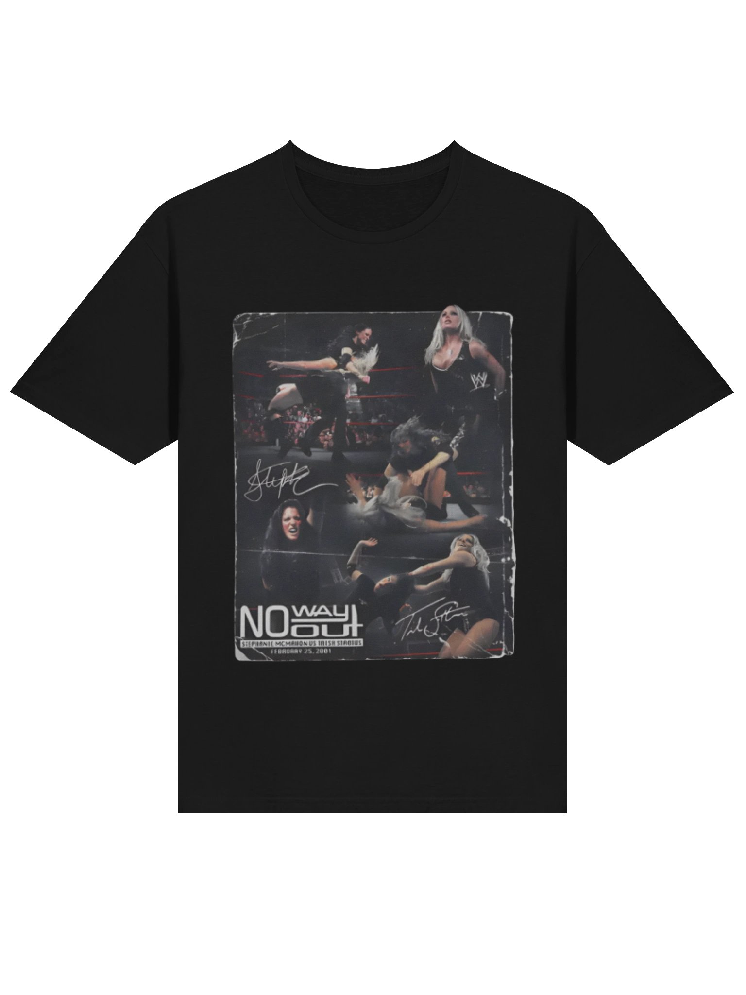 Stephanie McMahon vs Trish Stratus 25th Anniversary T-Shirt product image (2)