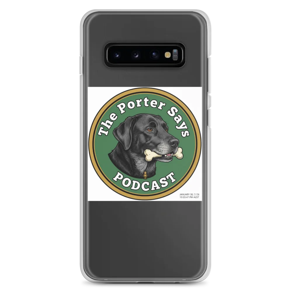 Porter Says Samsung Phone Case product image (1)